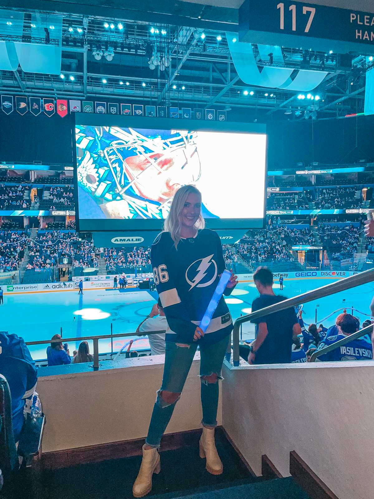 Tampa Bay Lightning game at Amalie Arena