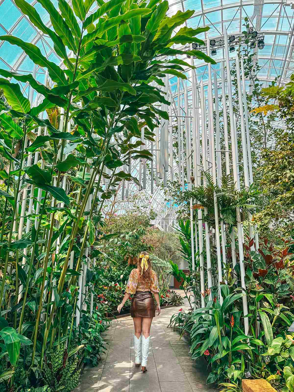 Admiring the Myriad Botanical Gardens in Oklahoma City