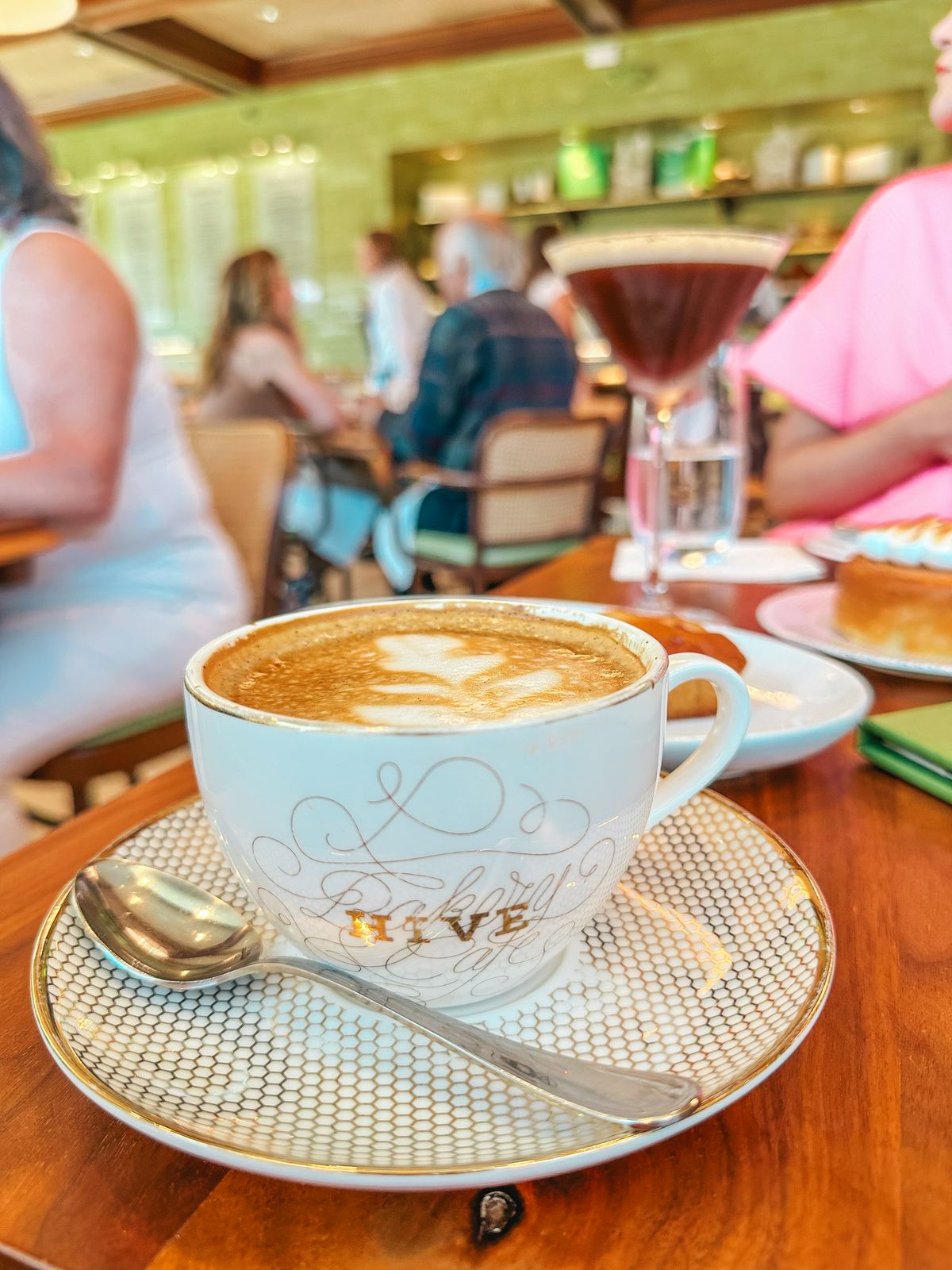 Coffee from The Hive Bakery and Cafe in West Palm Beach