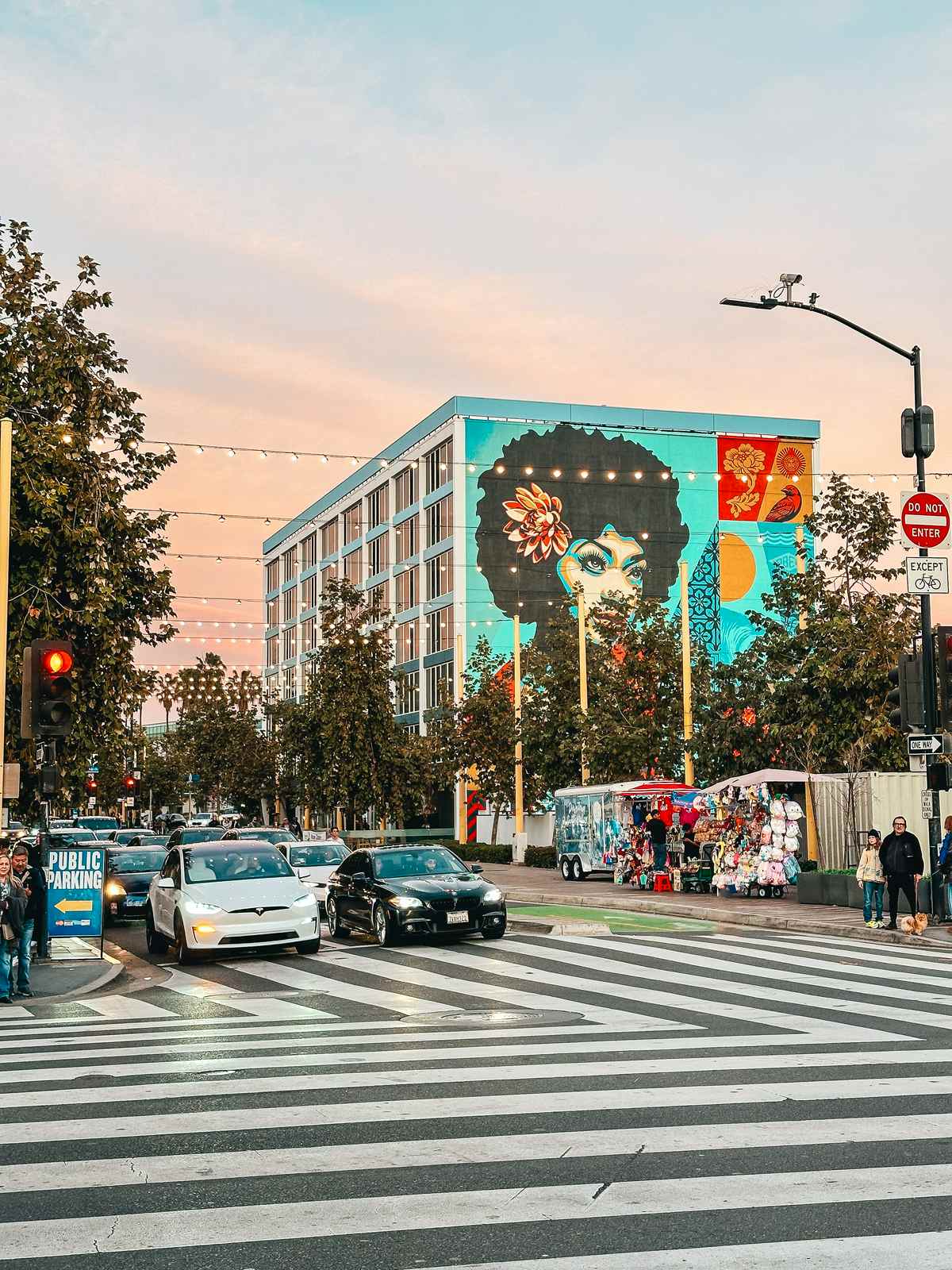 Downtown Santa Monica California