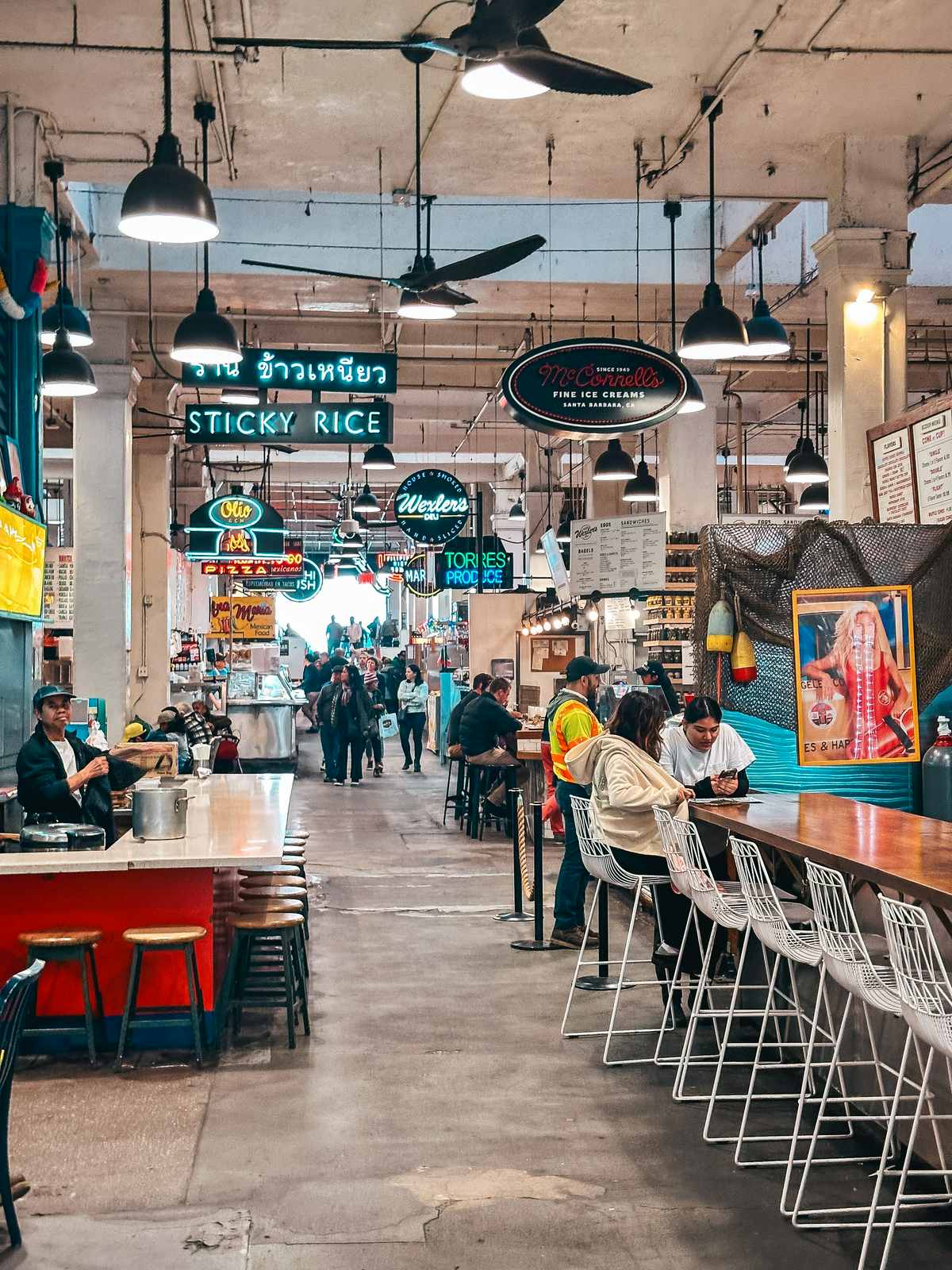 Grand Central Market in Downtown Los Angeles