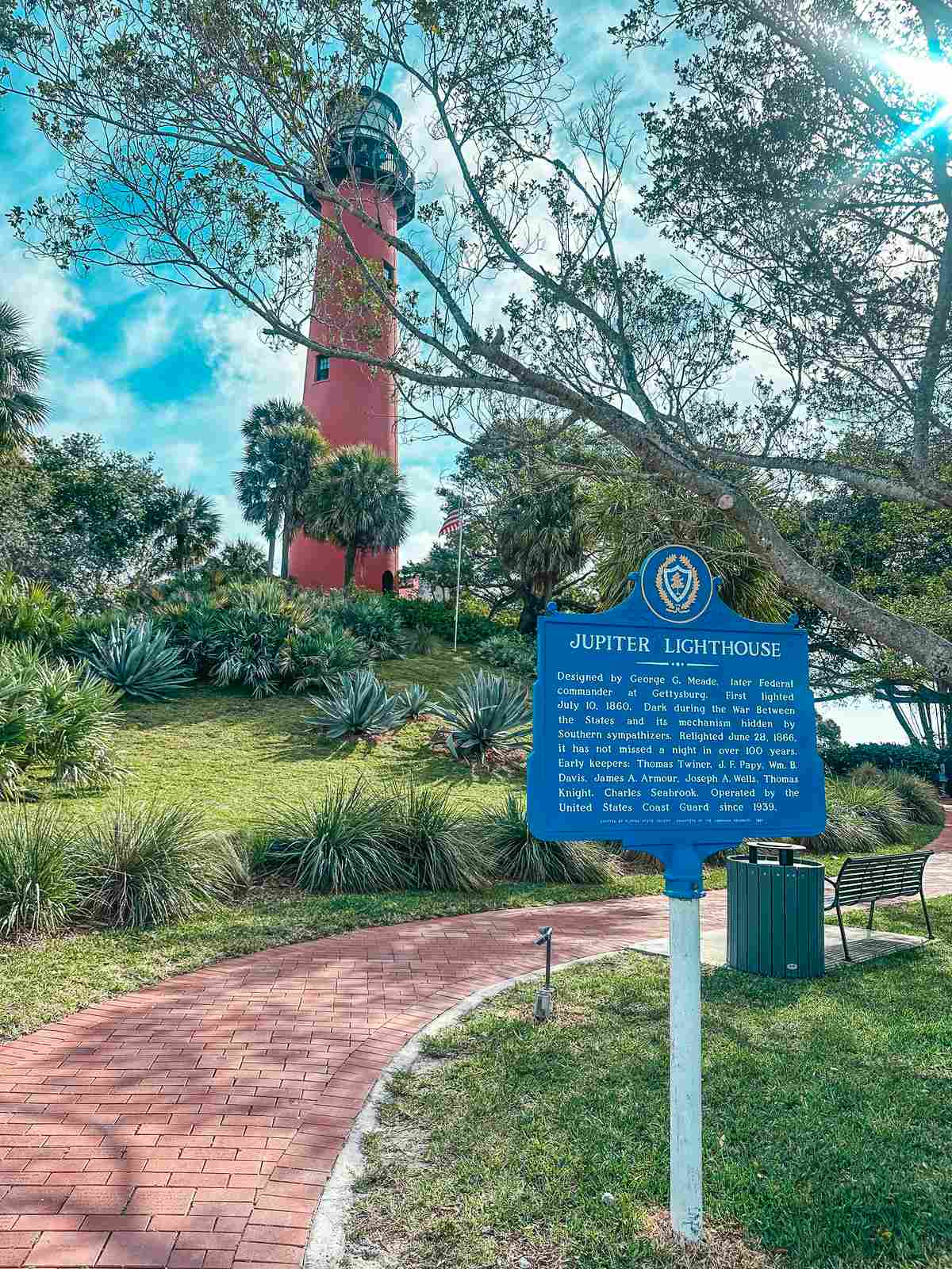 Jupiter Inlet Lighthouse and Museum in Jupiter Florida
