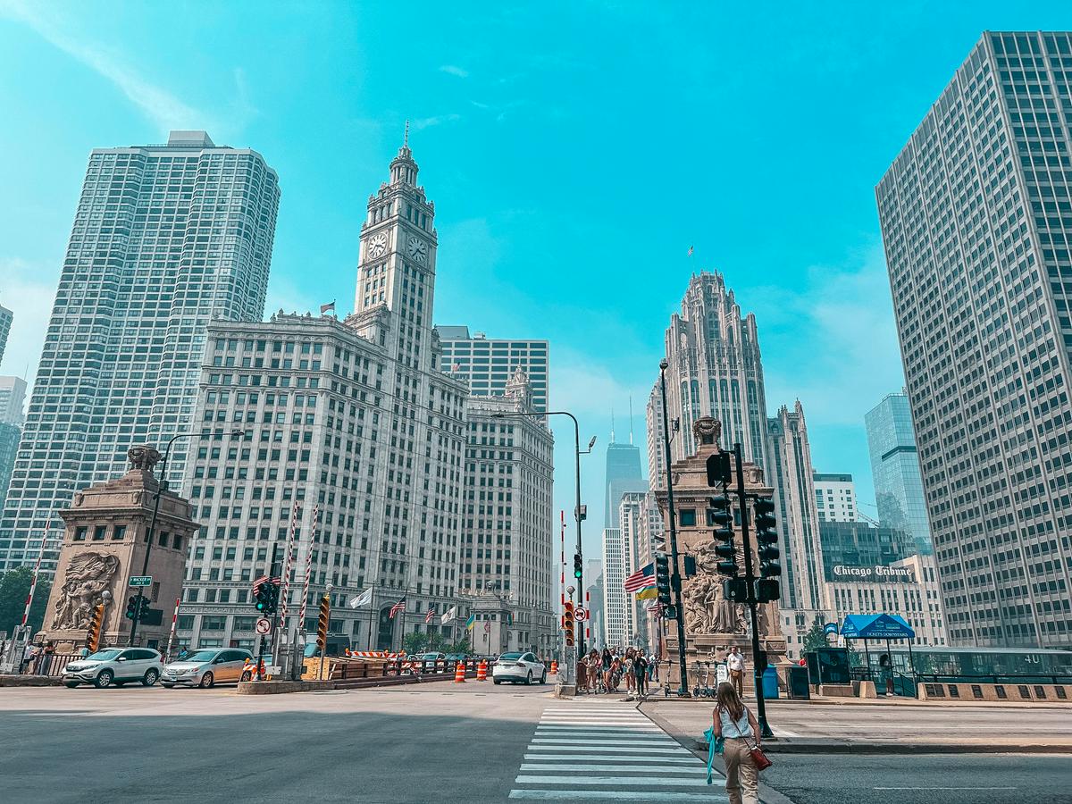 Magnificent Mile in Chicago Illinois