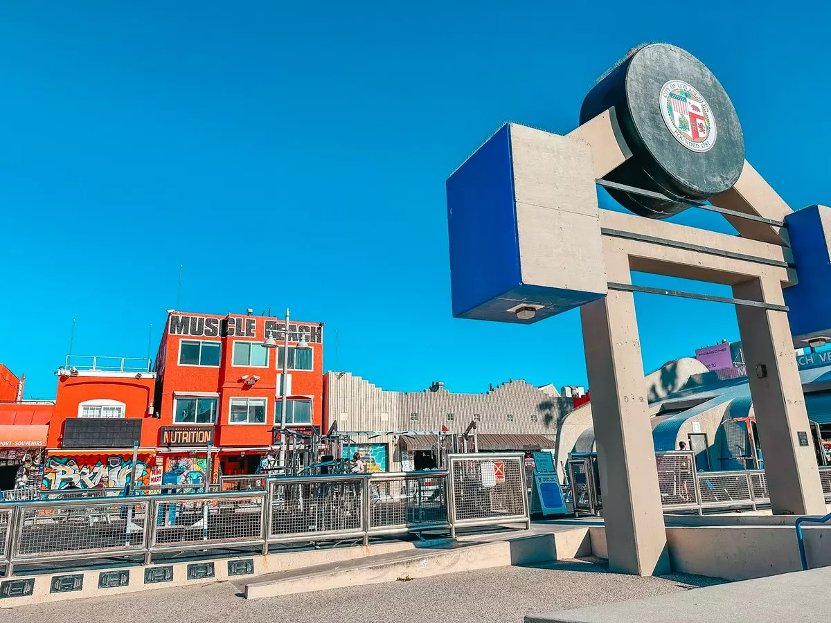 Muscle Beach at Venice Beach California