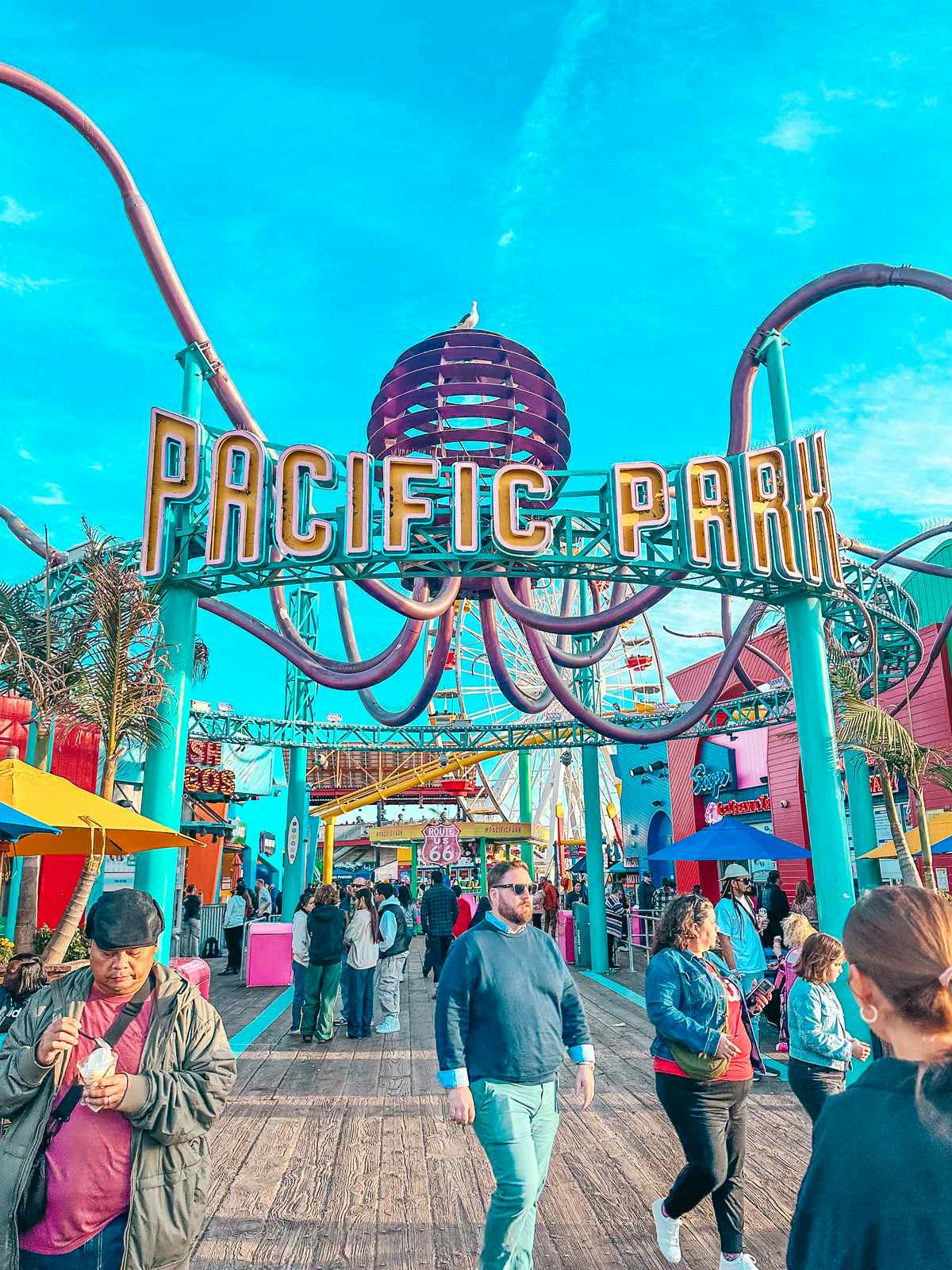 Pacific Park in Santa Monica