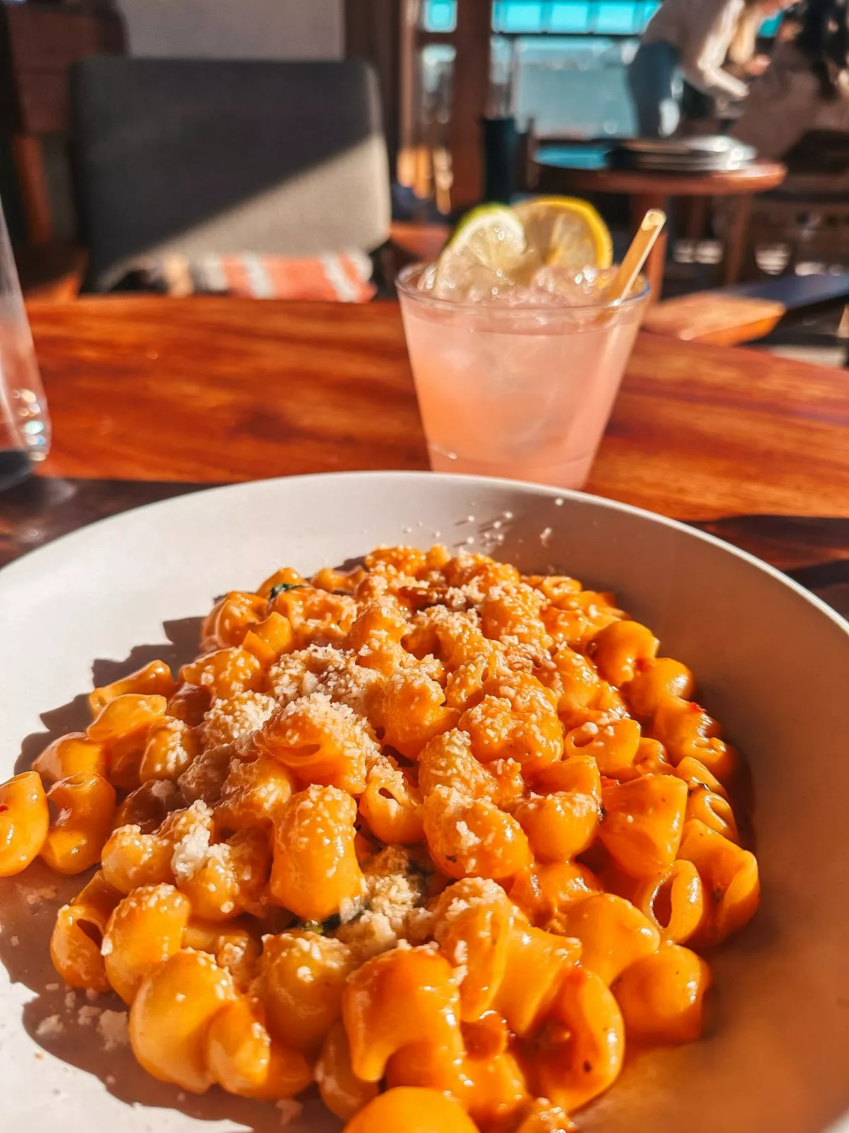 Spicy vodka pasta from Elephante in Santa Monica