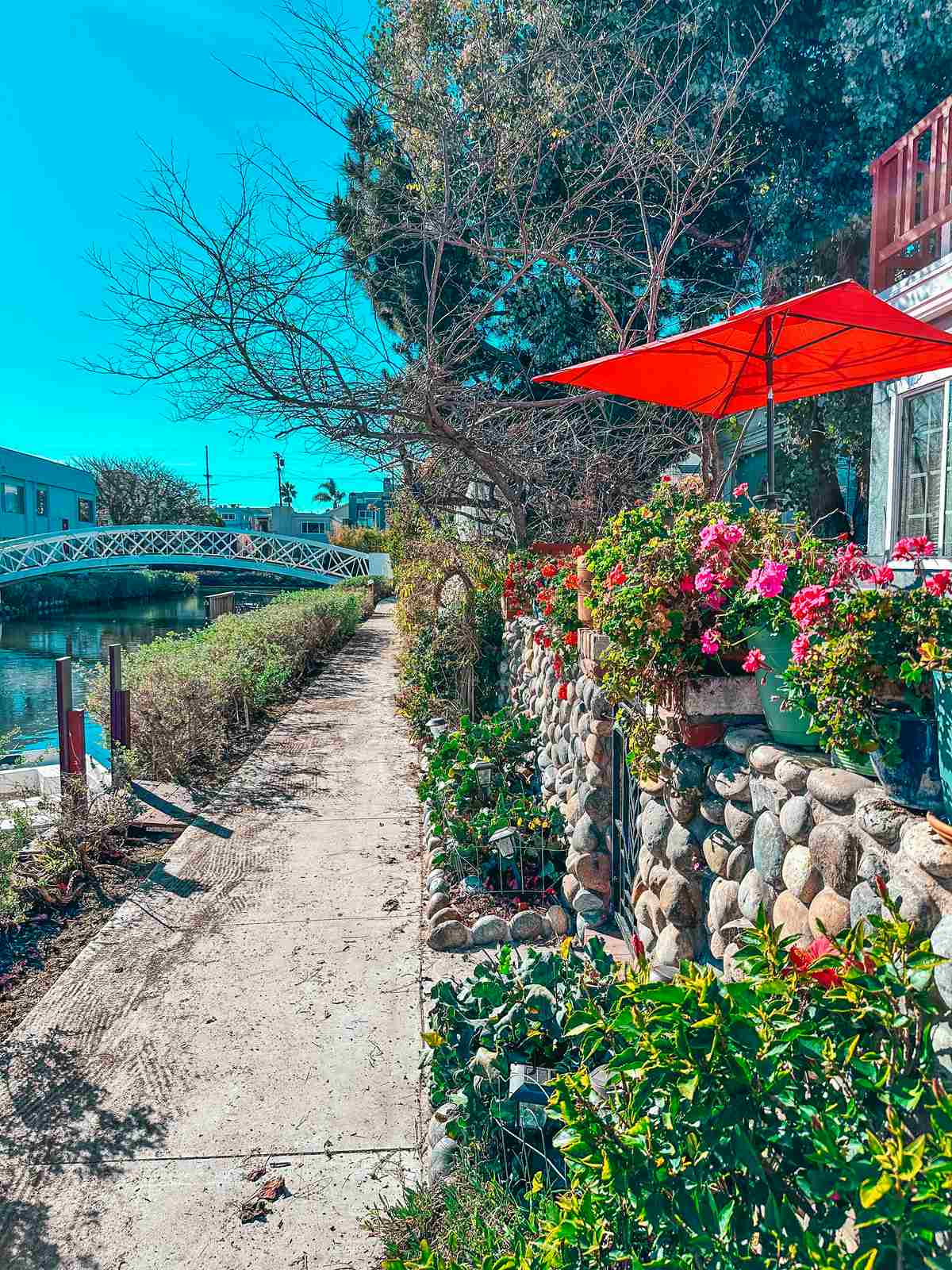 Stunning Venice Canals in California