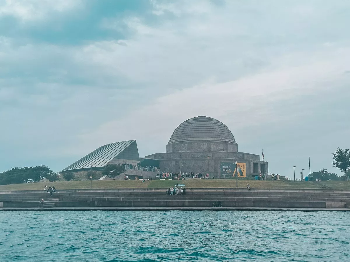 The Adler Planetarium in Chicago