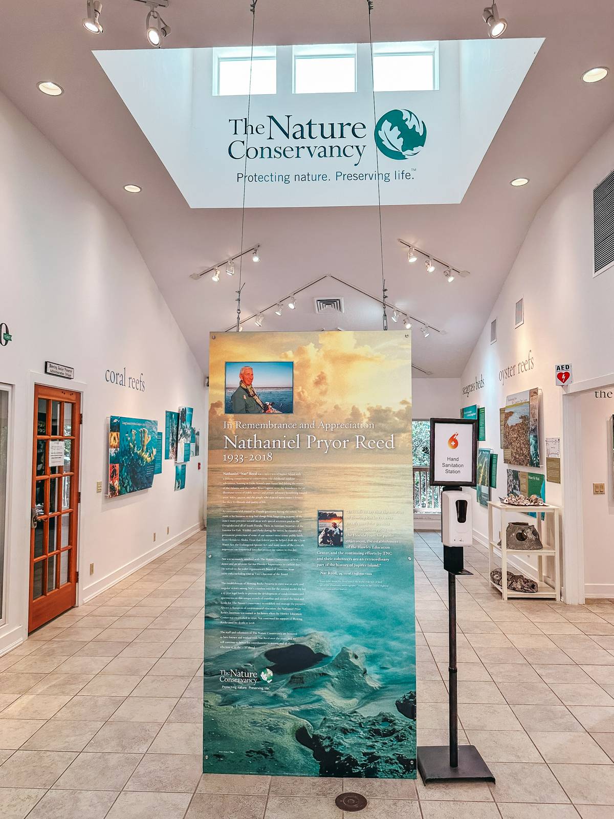The Nature Conservatory at Blowing Rocks Preserve in Jupiter Florida