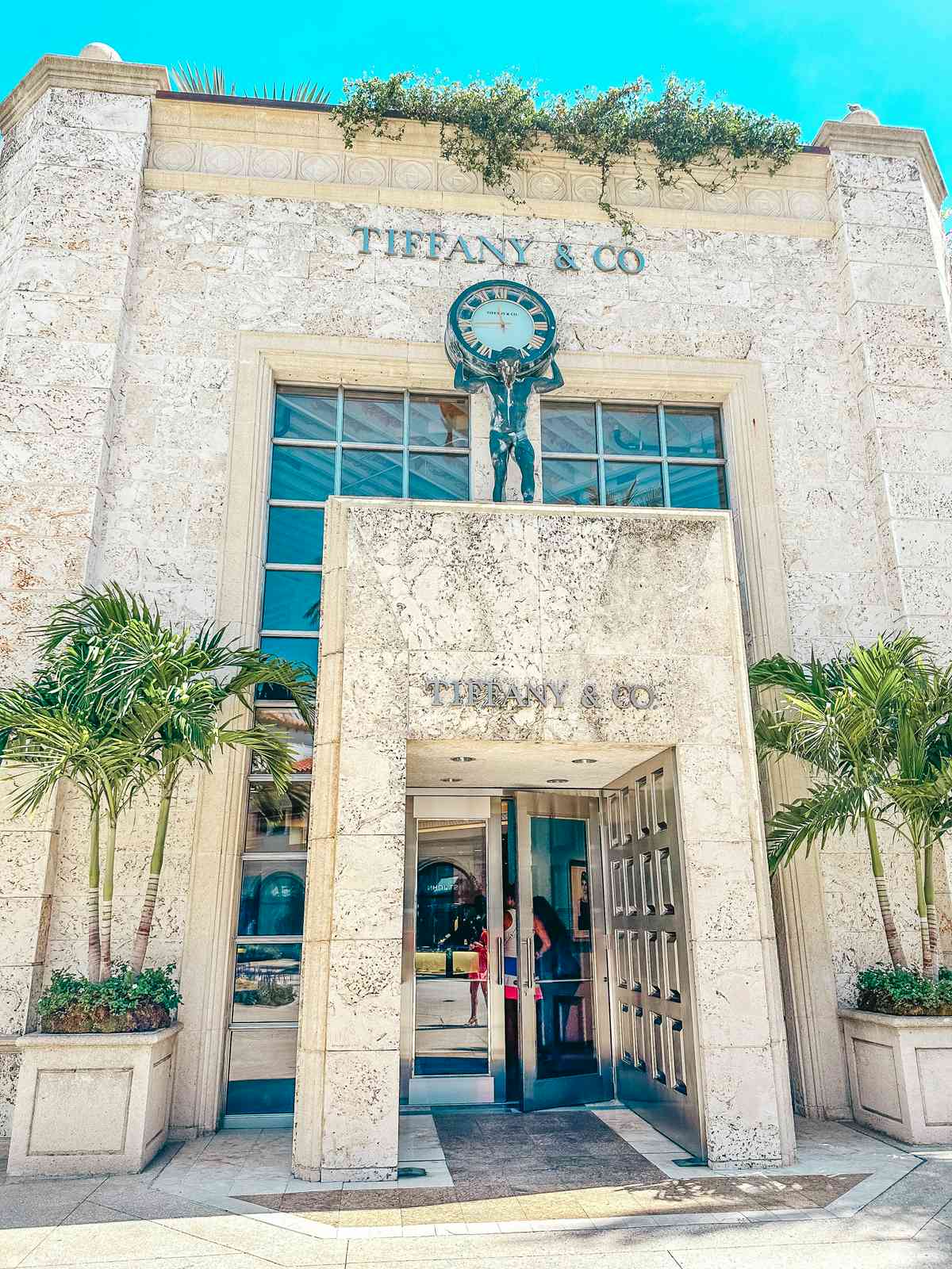 Tiffany and Co on Worth Ave in Palm Beach