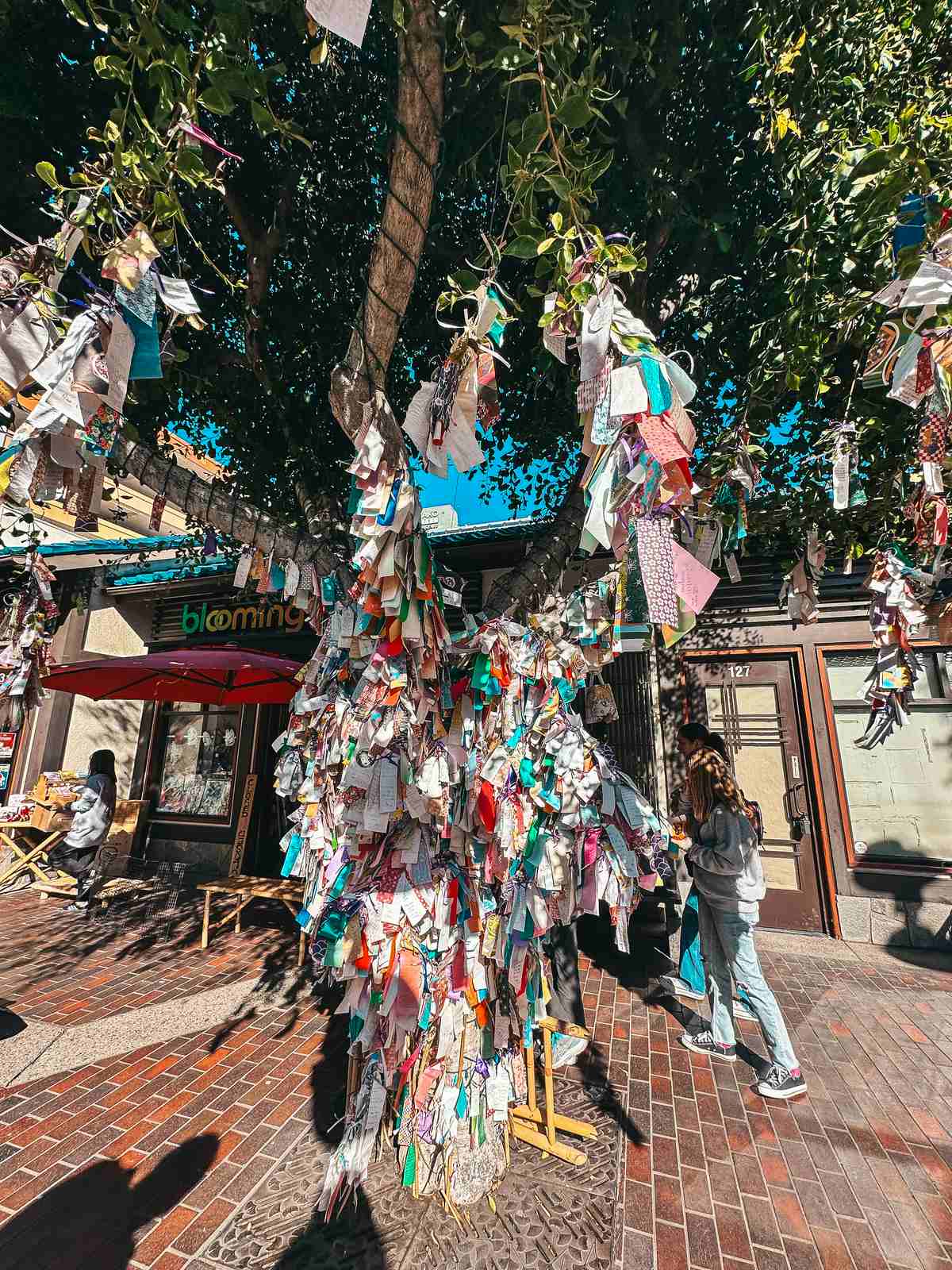 Wish Tree in Little Tokyo in downtown LA