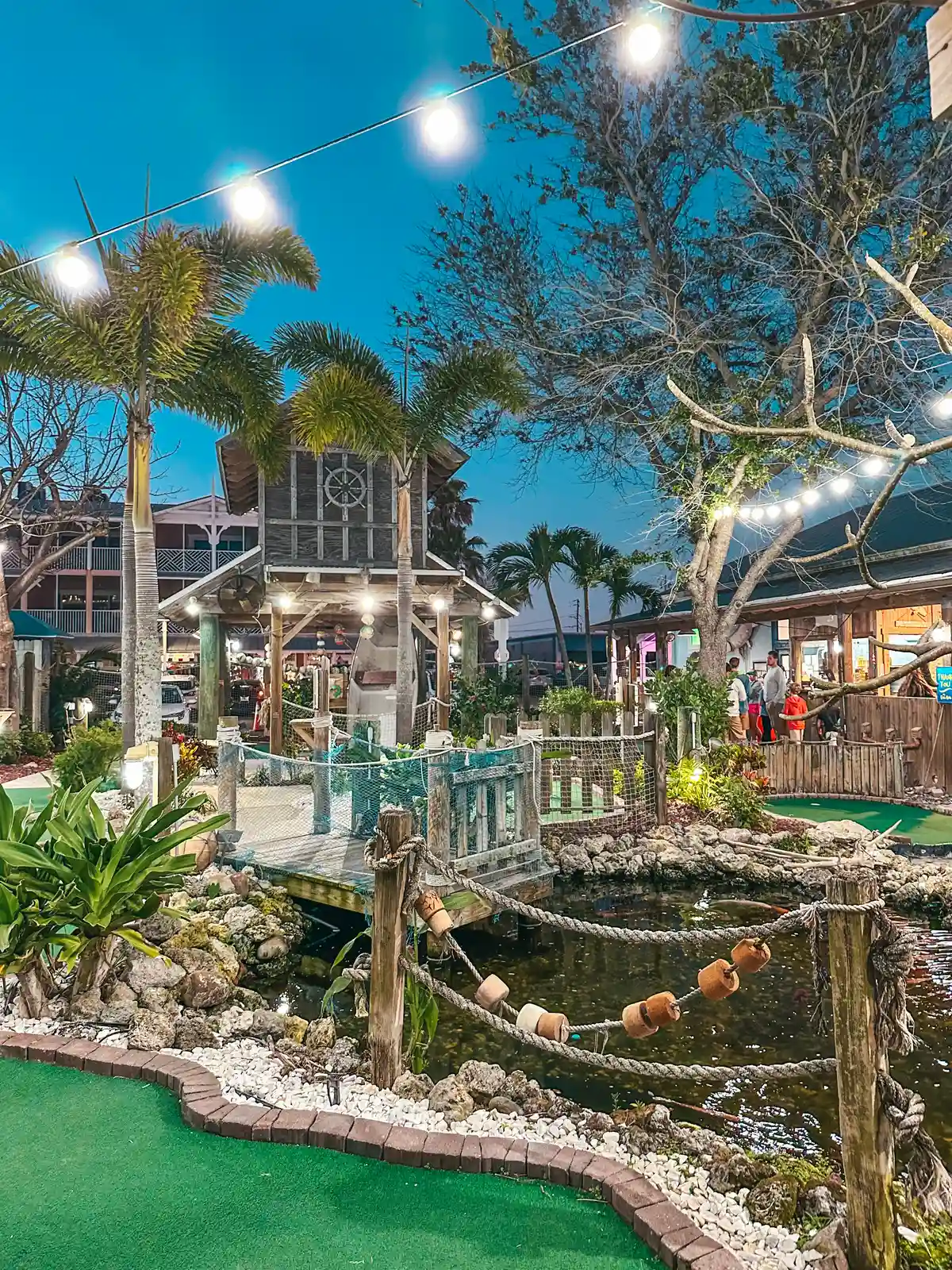 The Fish Hole mini golf on AMI