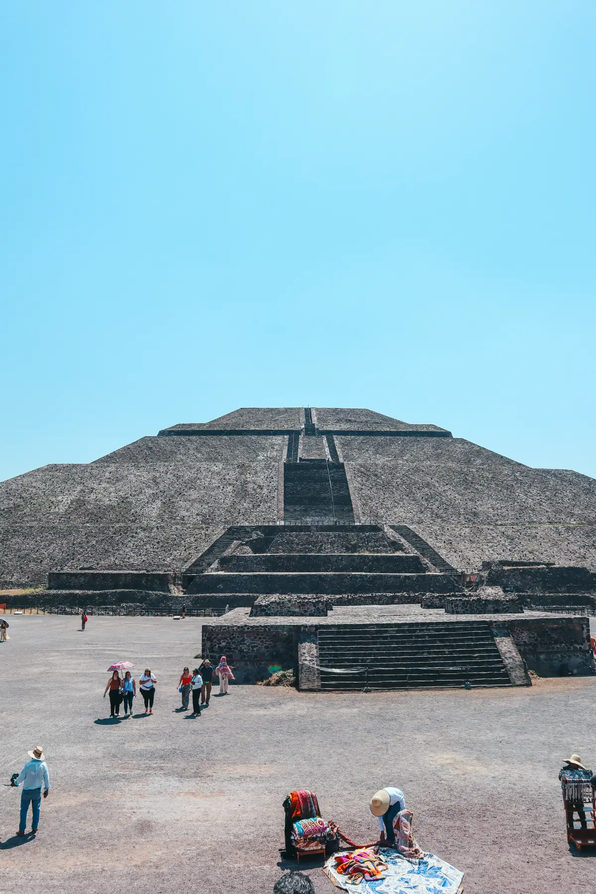Teotihuacan pyramids near CDMX