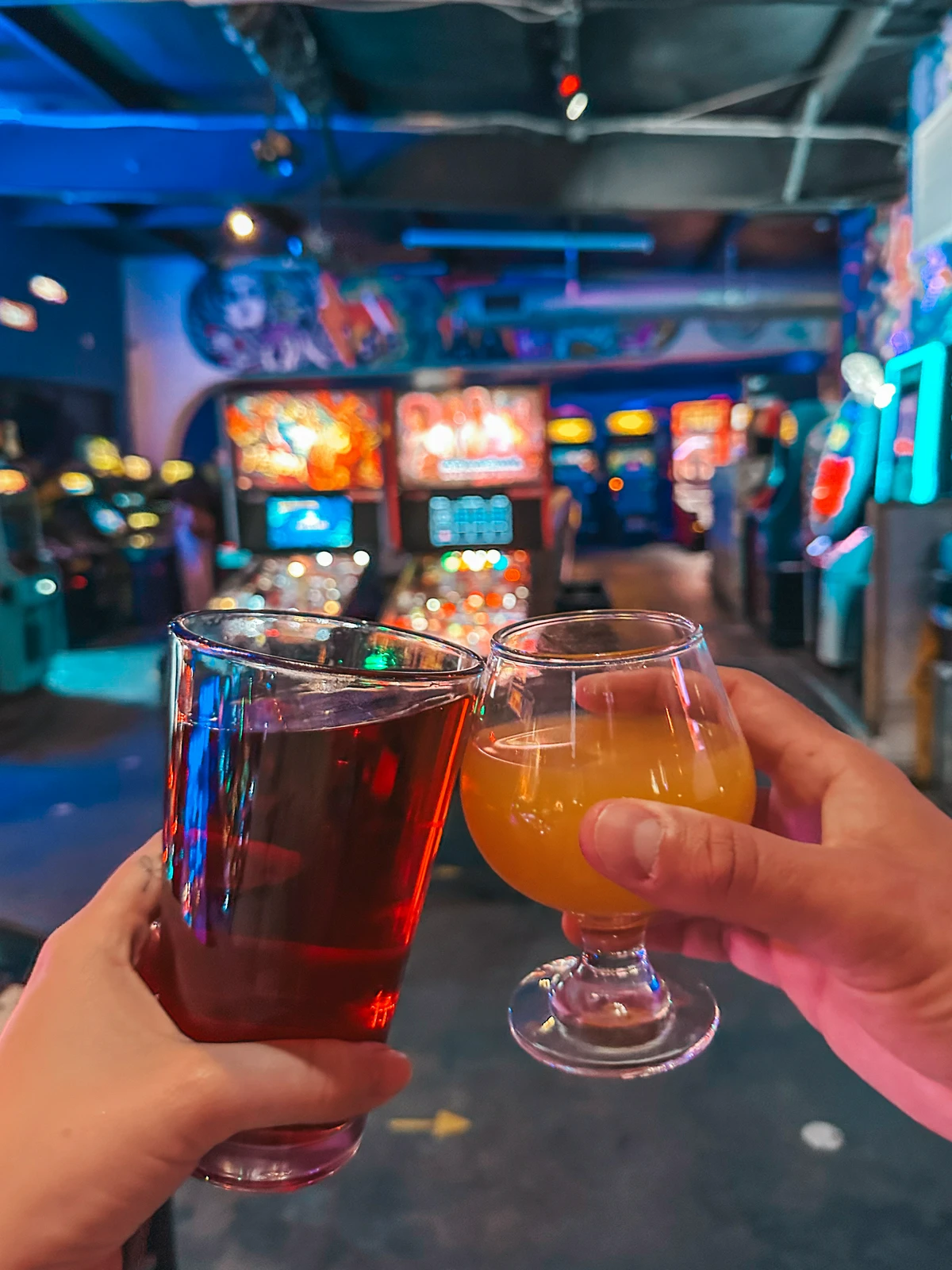 Beers at Lowry Parcade in Seminole Heights Tampa