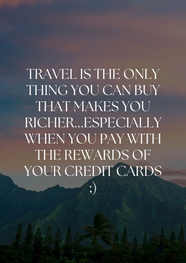Mini Travel Credit Card Guide quote