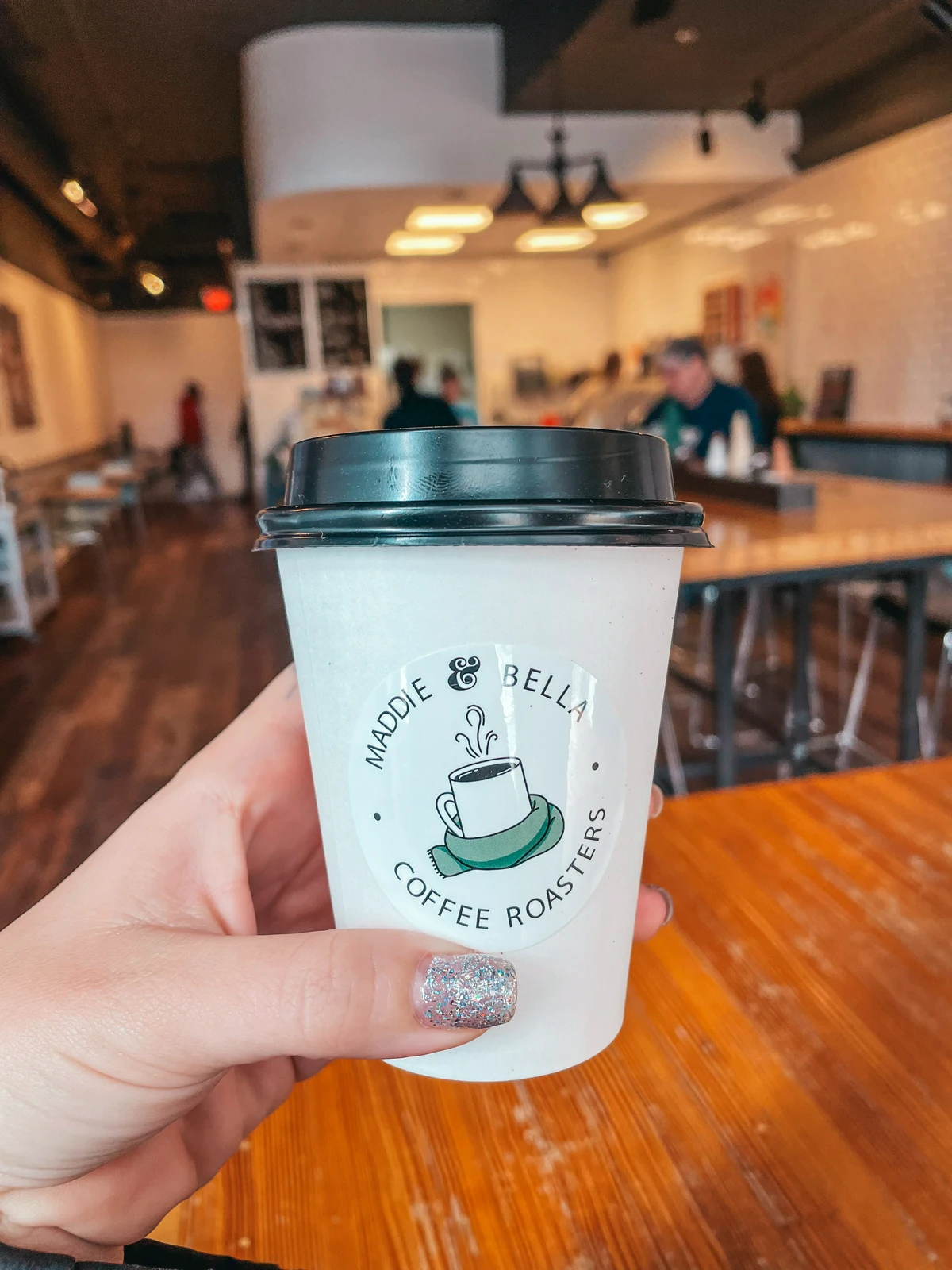 Cappuccino from Maddie and Bella Coffee Roasters in Toledo Ohio