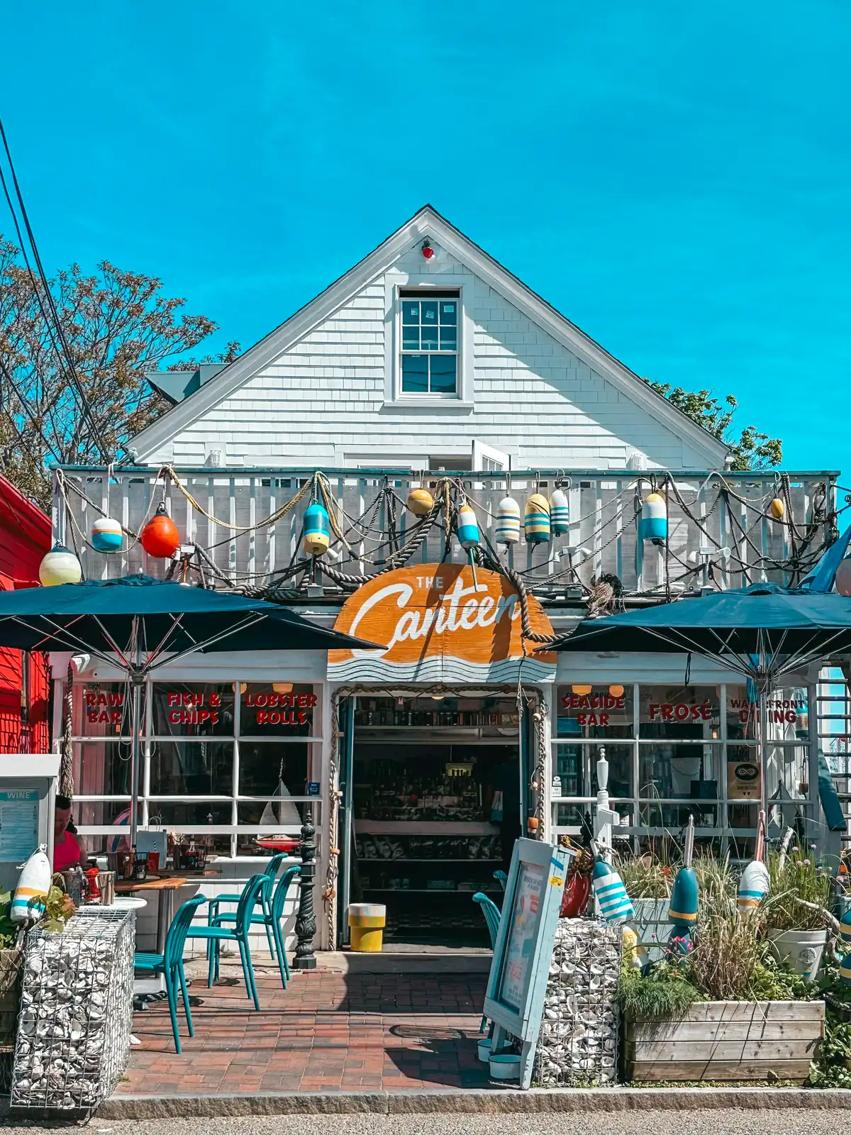 Entrance to The Canteen in Provincetown