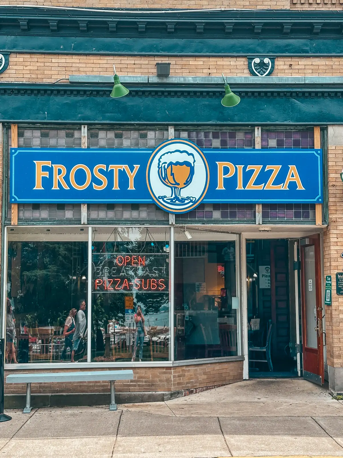Frosty Pizza on Put in Bay