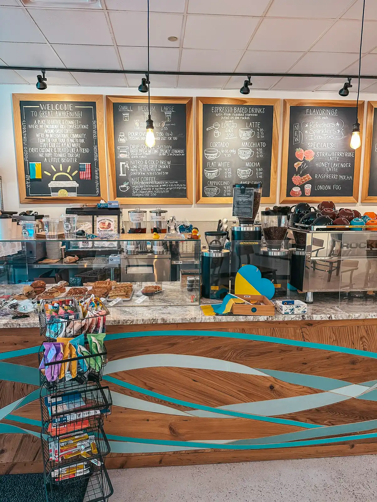 Great Awakening Coffee Shop on Cape Cod