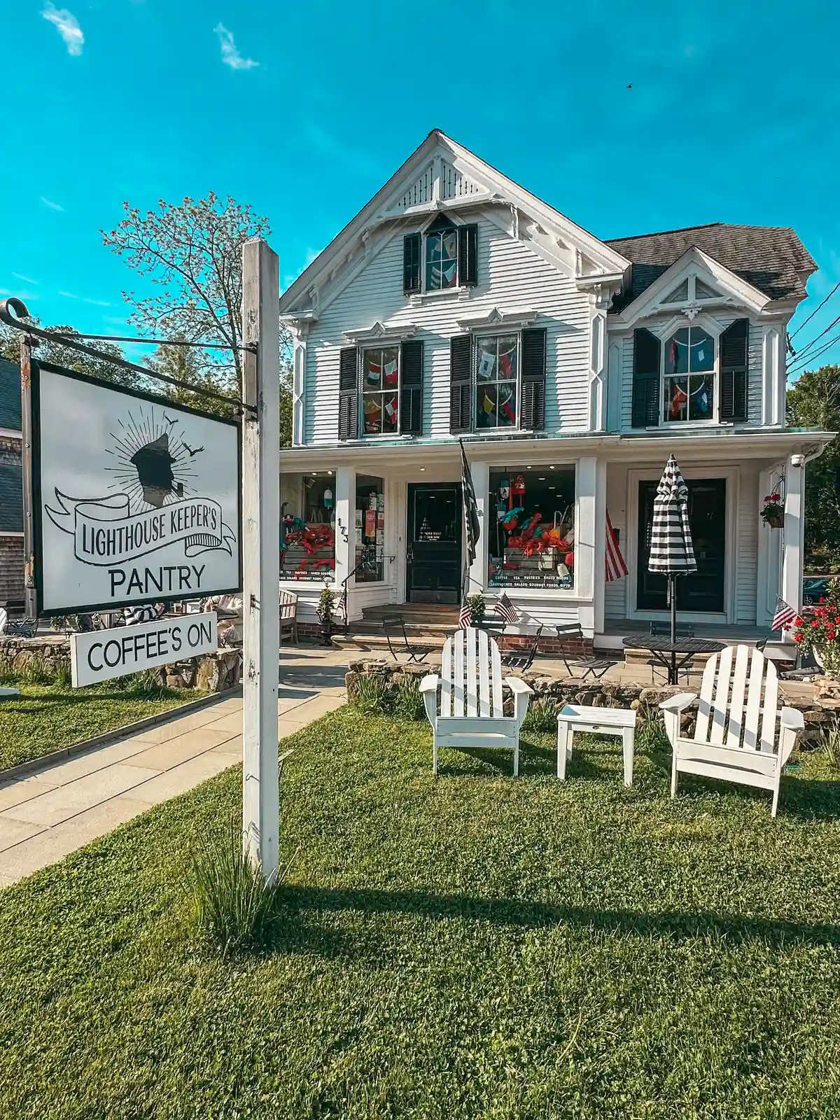 Lighthouse Keepers Pantry coffee shop on Cape Cod