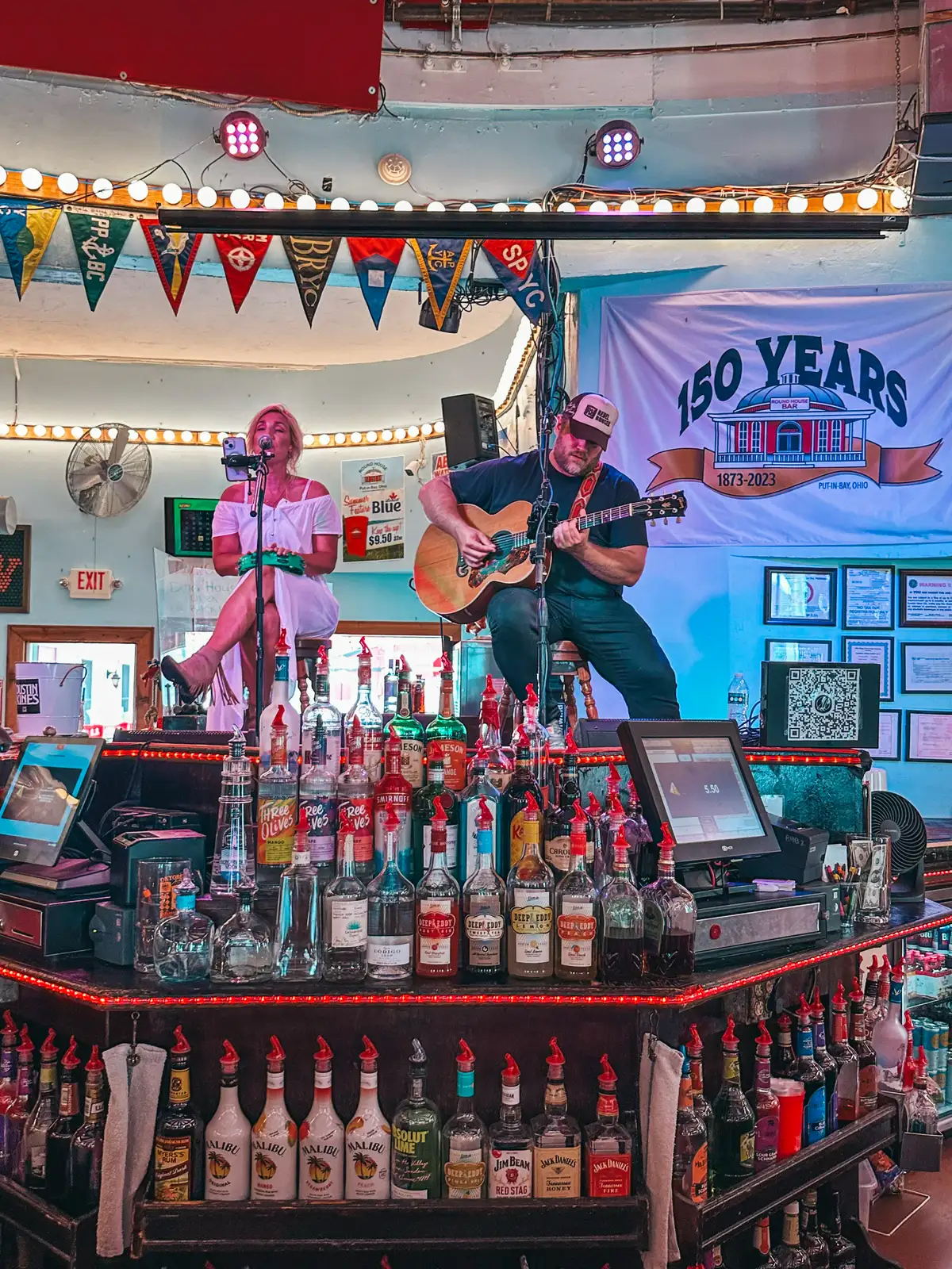 Live music at Round Bar on Put in Bay