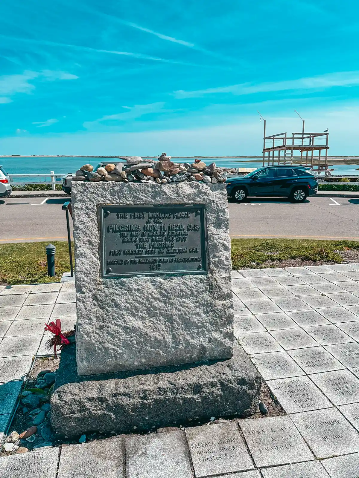 Pilgrims First Landing Park in Provincetown