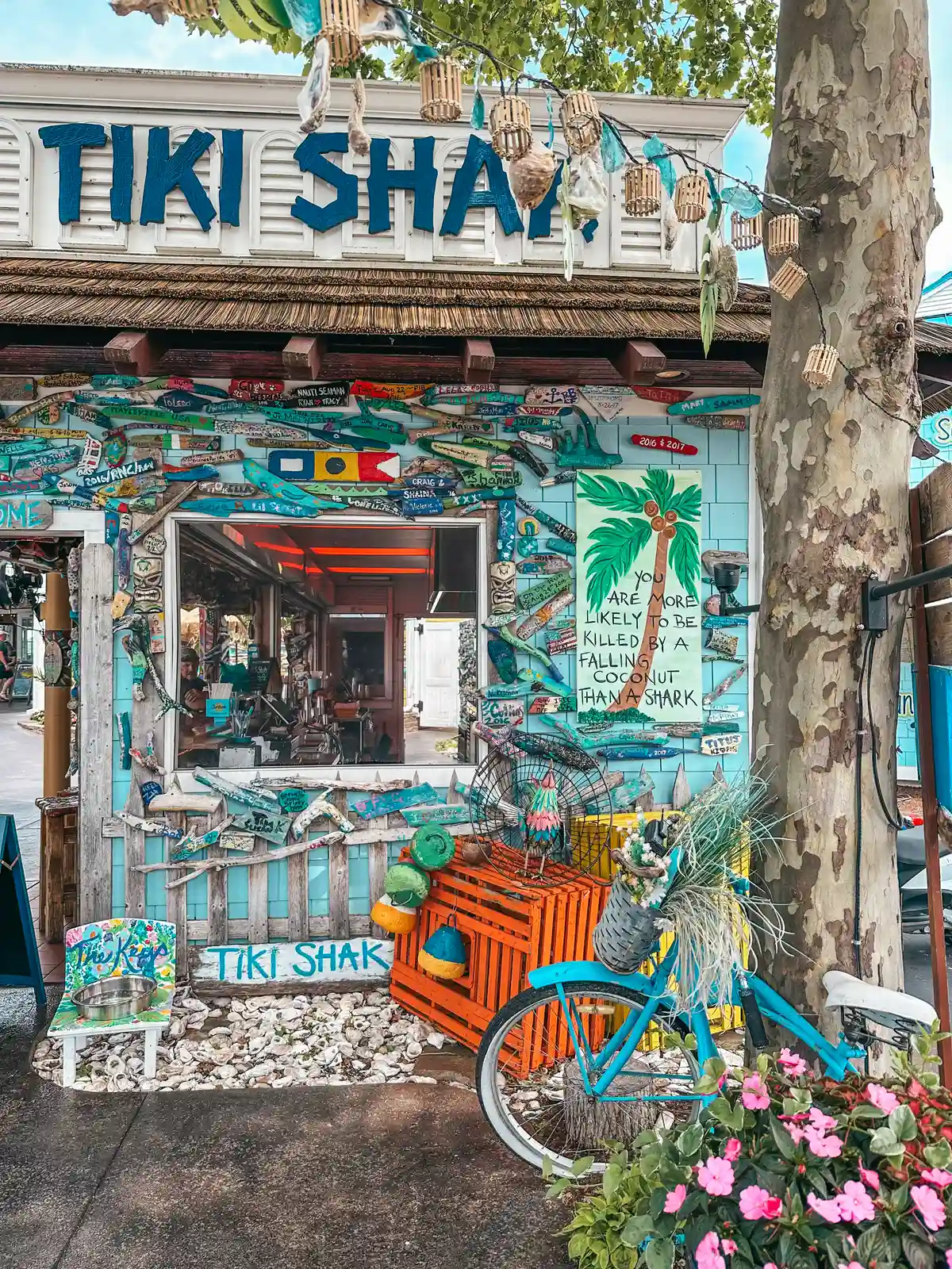 Tiki Shak at The Keys bar on Put in Bay