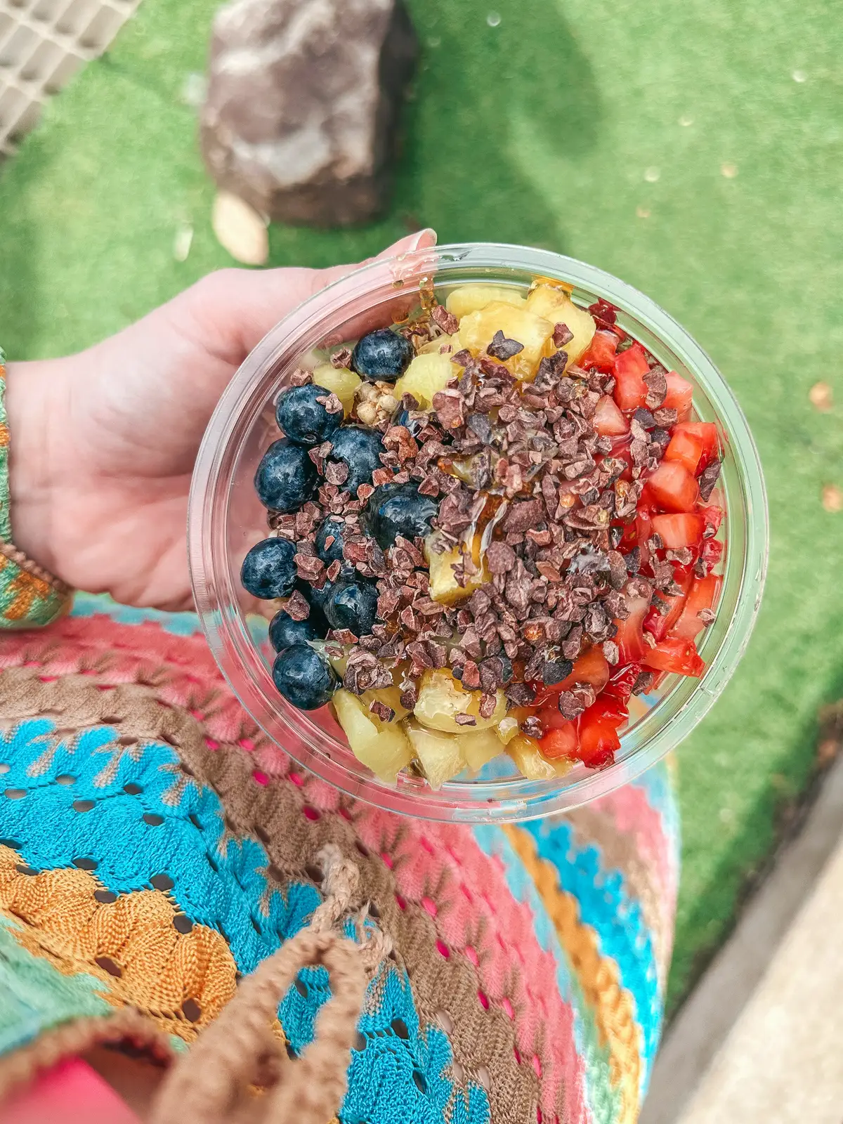 Acai bowl from North Shore Bowls on Kauai