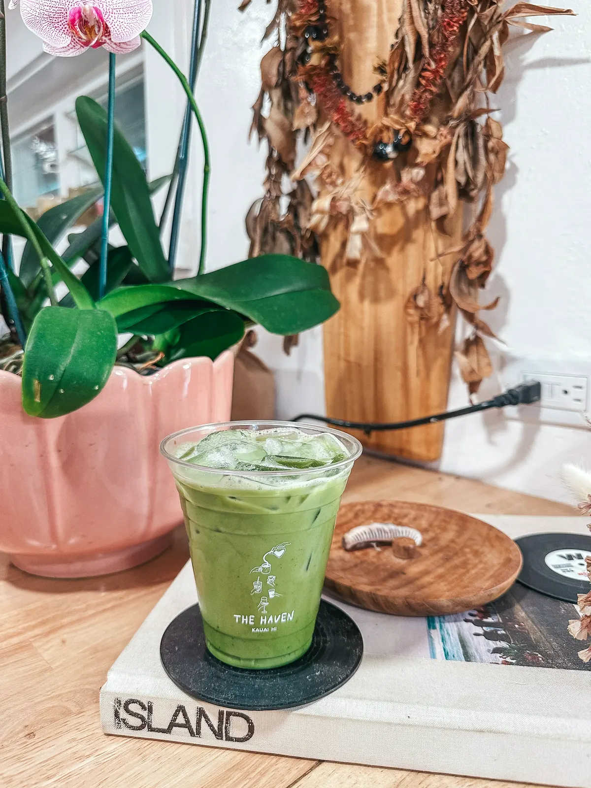 Fruit Loop matcha from The Haven on Kauai