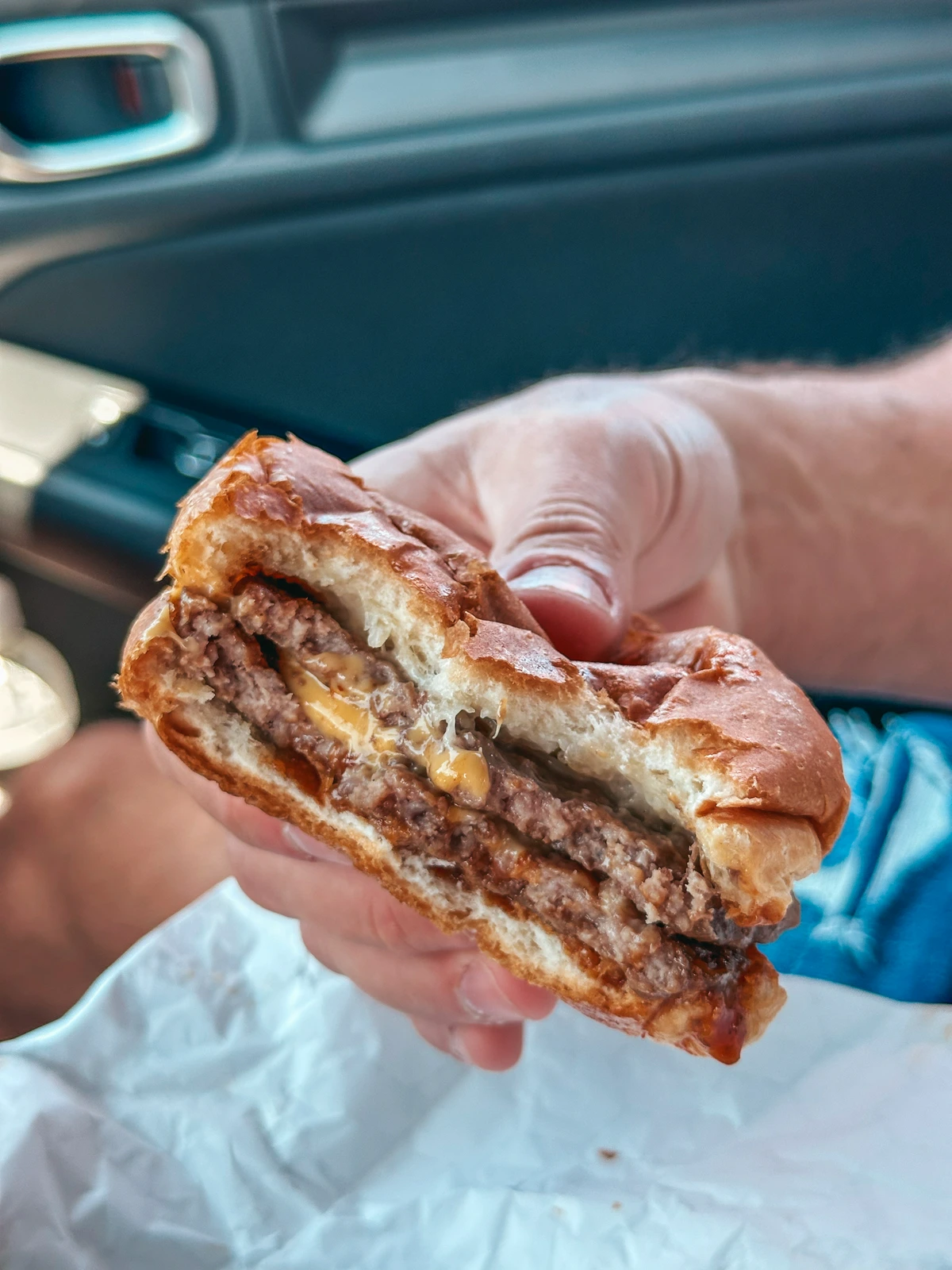 Galley Boy burger from Swensons in Canton Ohio