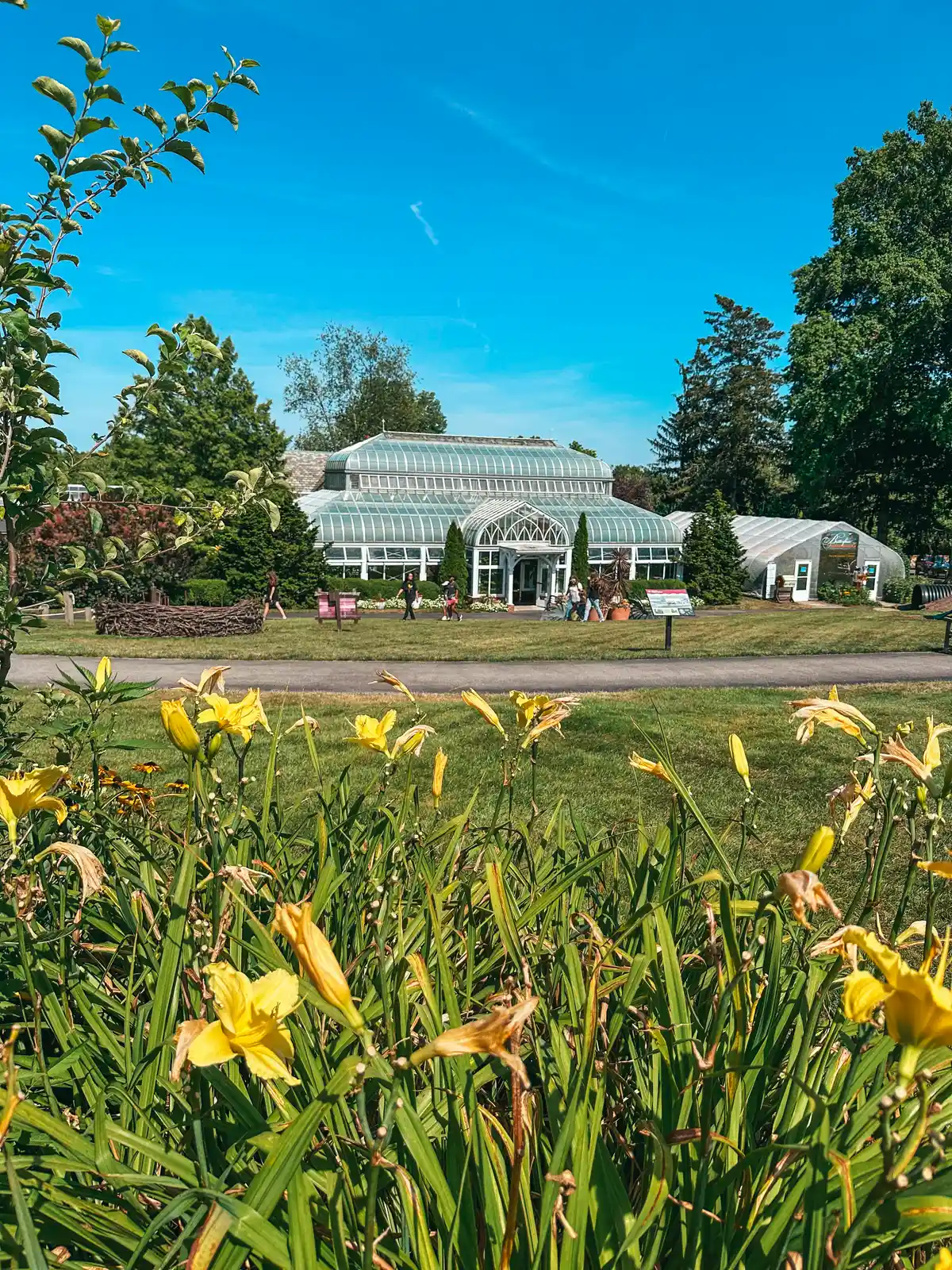 Greenhouse at Stan Hywet Hall and Gardens in Akron Ohio