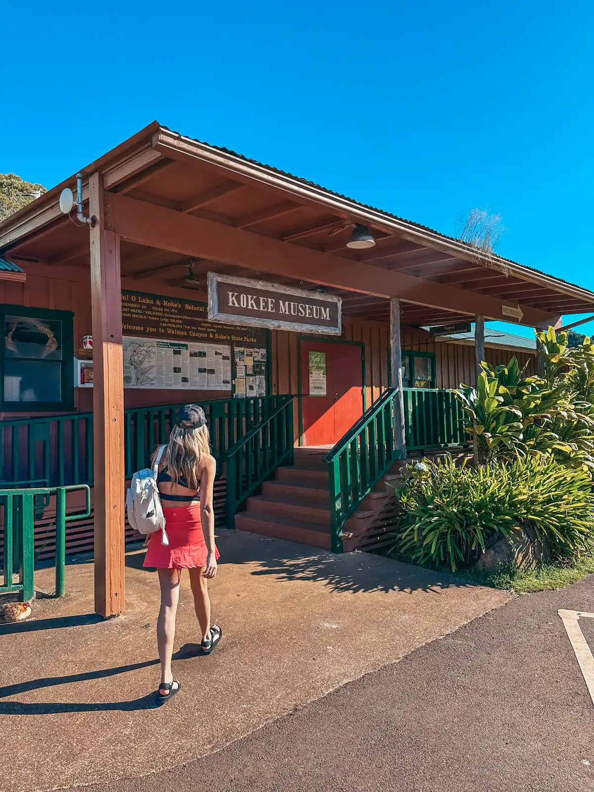 Kokee Museum at Kokeʻe State Park on Kauai