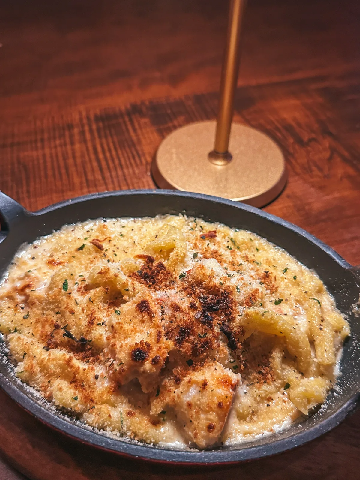 Lobster pasta dish from The Bistro at Gervasi Vineyard in Canton Ohio