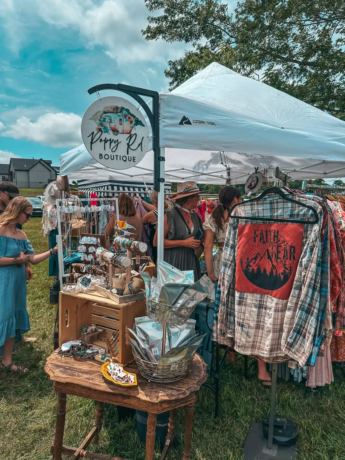 Local vendor at Bloom Hill Farm & Flowers event in Ohio