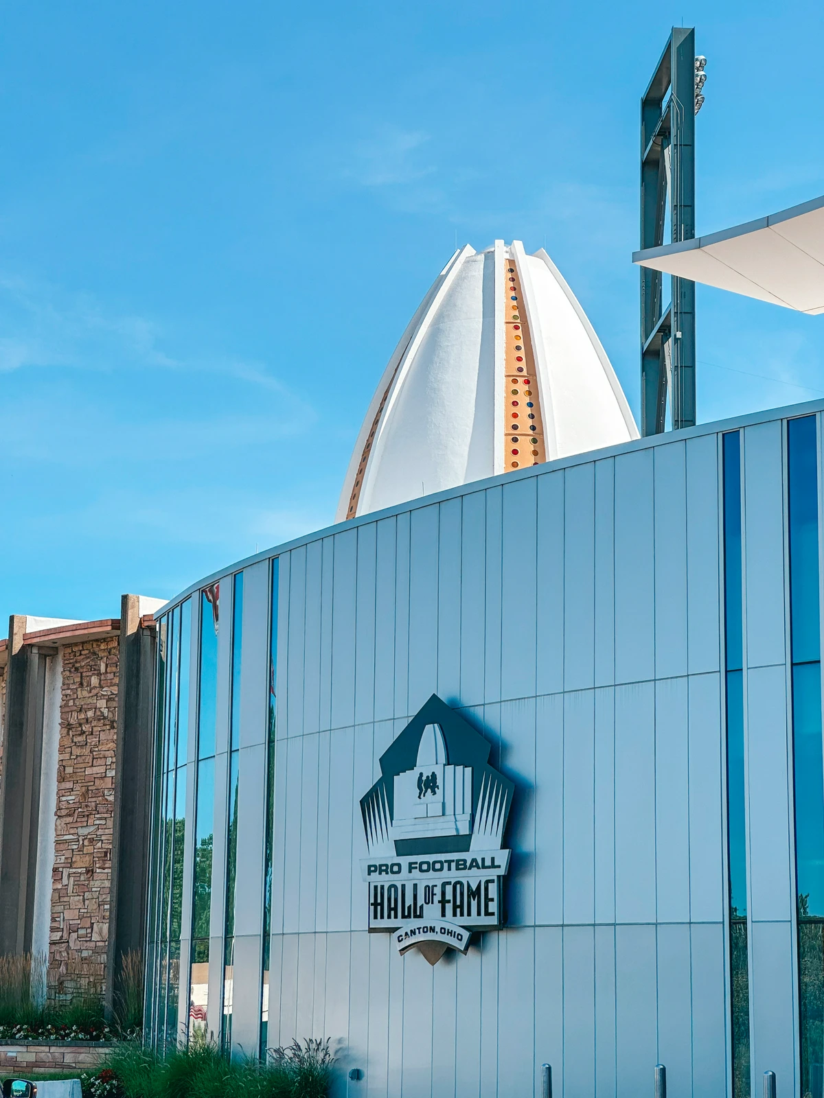 Pro Football Hall of Fame in Canton Ohio
