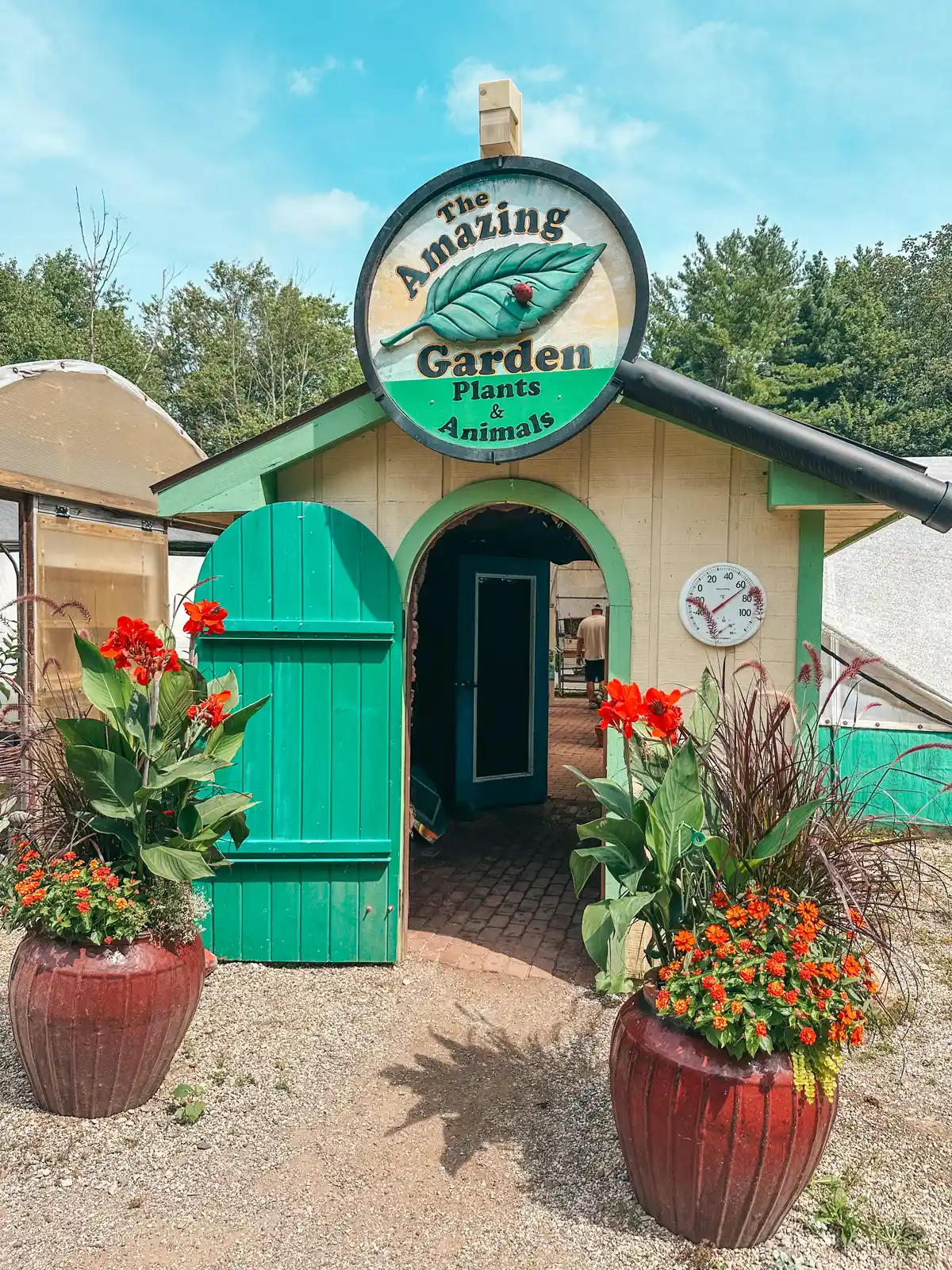 The Amazing Garden at Beech Creek Botanical Garden and Nature Preserve near Canton Ohio