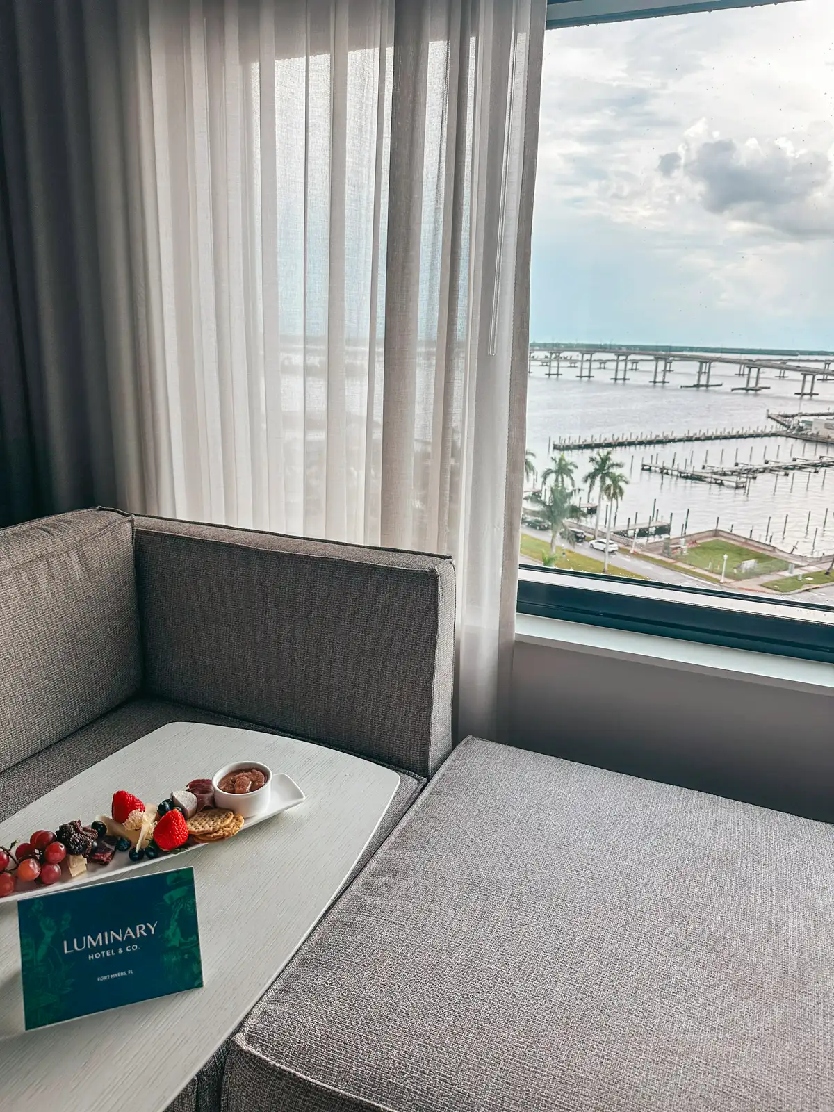 Room at Luminary Hotel in Fort Myers Florida