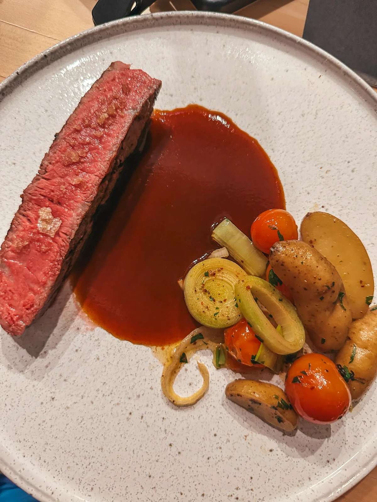Steak from The Silver King Ocean Brasserie in Fort Myers