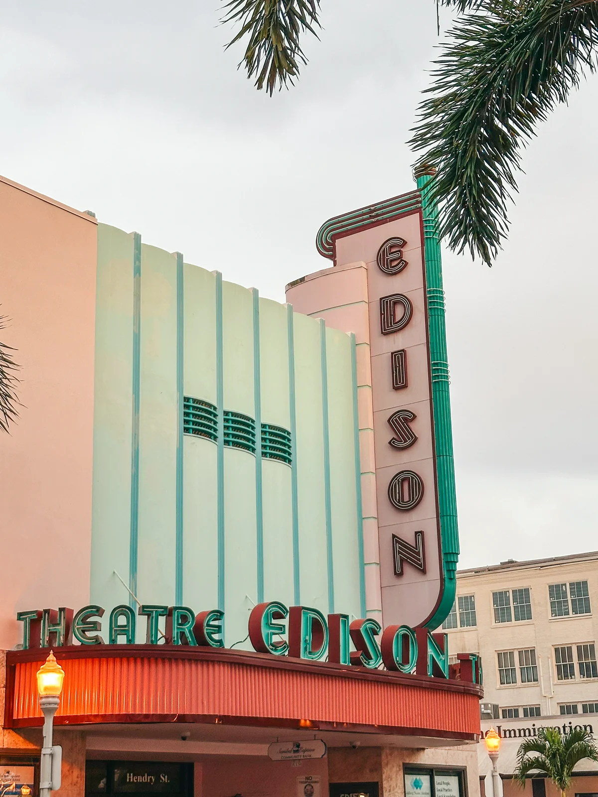 The Edison Theatre in Fort Myers Florida