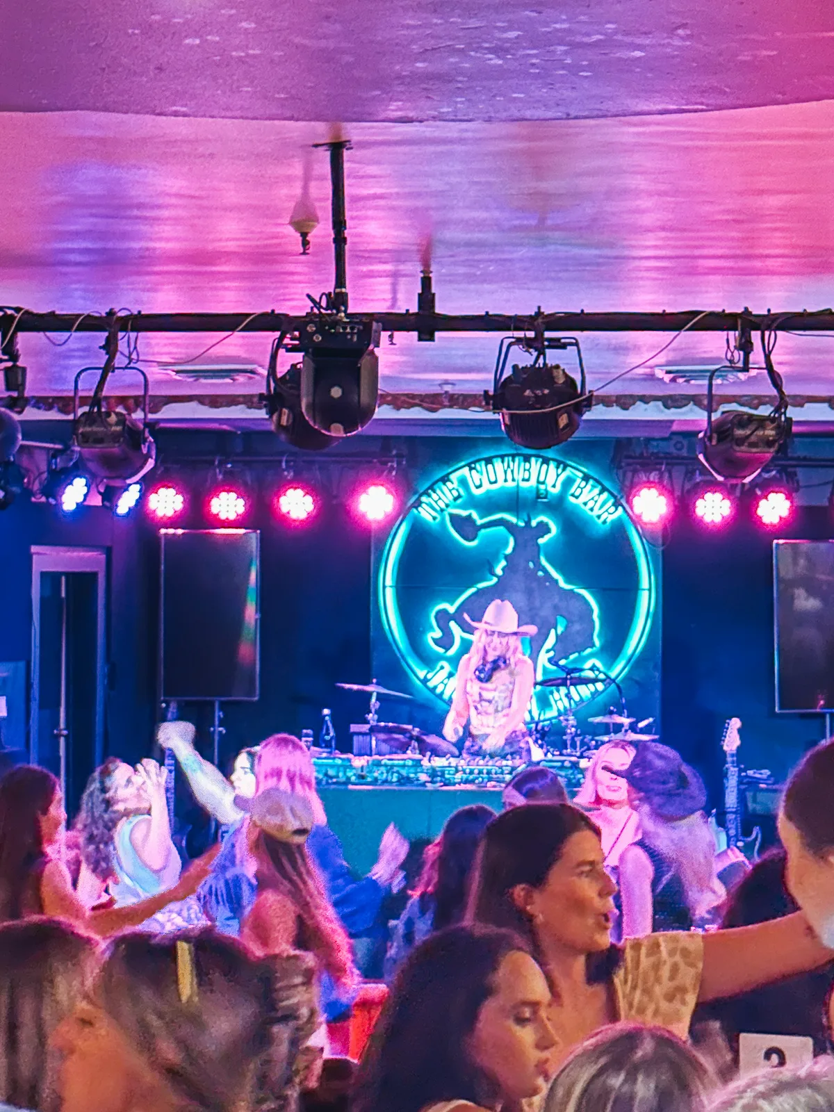 Brandi Cyrus DJing At Million Dollar Cowboy Bar In Jackson Wyoming