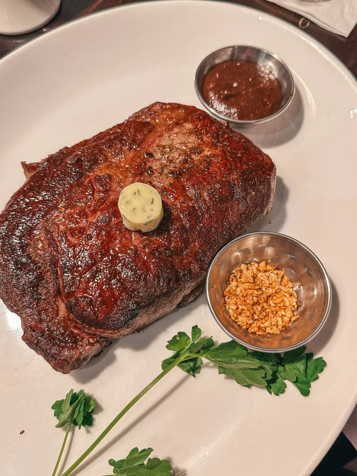 Steak From Million Dollar Cowboy Steakhouse In Jackson WY