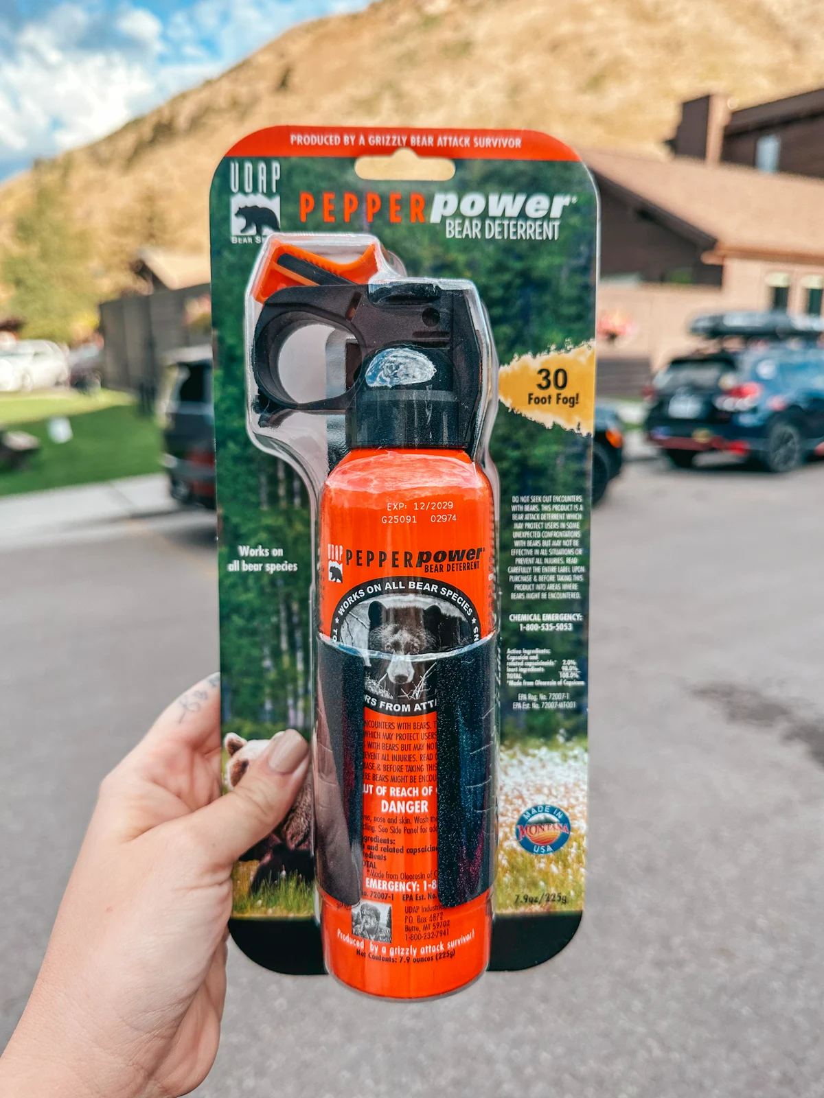 Bear Spray For Montana And Wyoming Road Trip