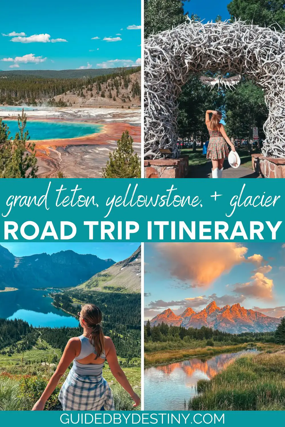Grand Teton Yellowstone And Glacier Road Trip Itinerary
