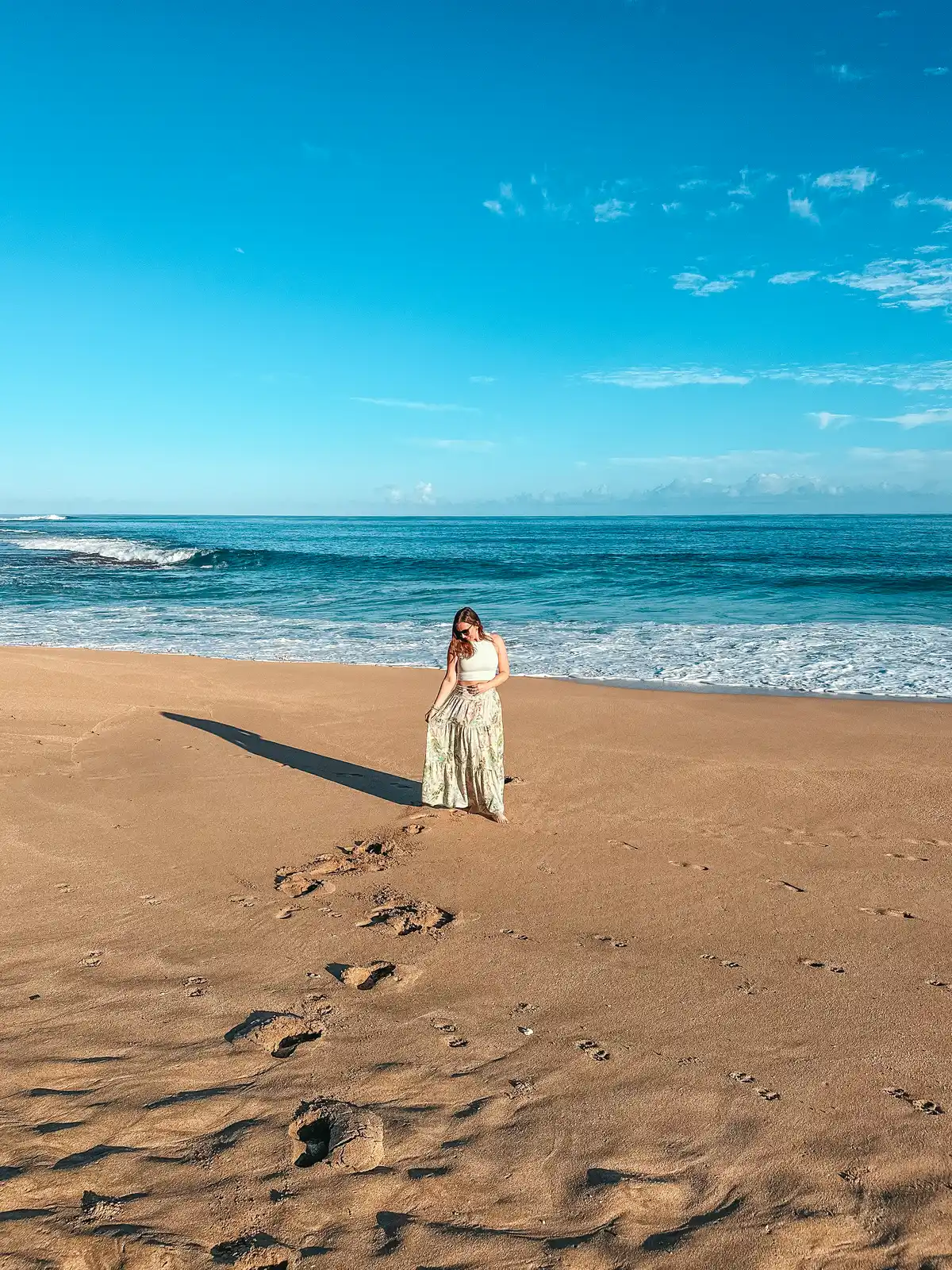 Ha Ena Beach On The North Shore Of Kauai