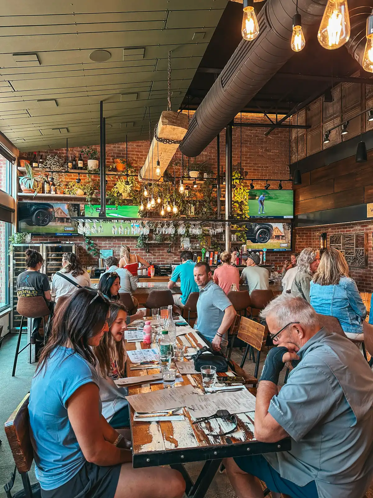 Indoor Seating At Revelry In Bozeman Montana