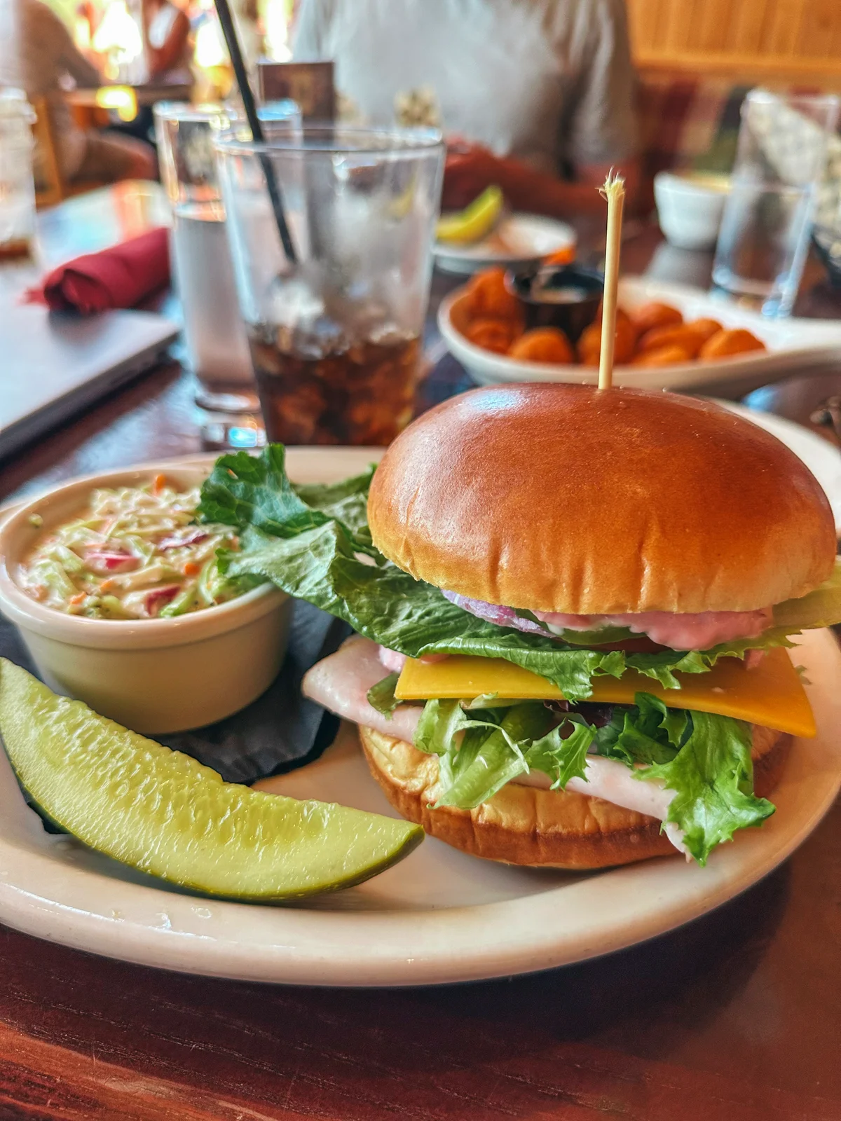 Sandwich From Snowgoose Grille At Glacier National Park