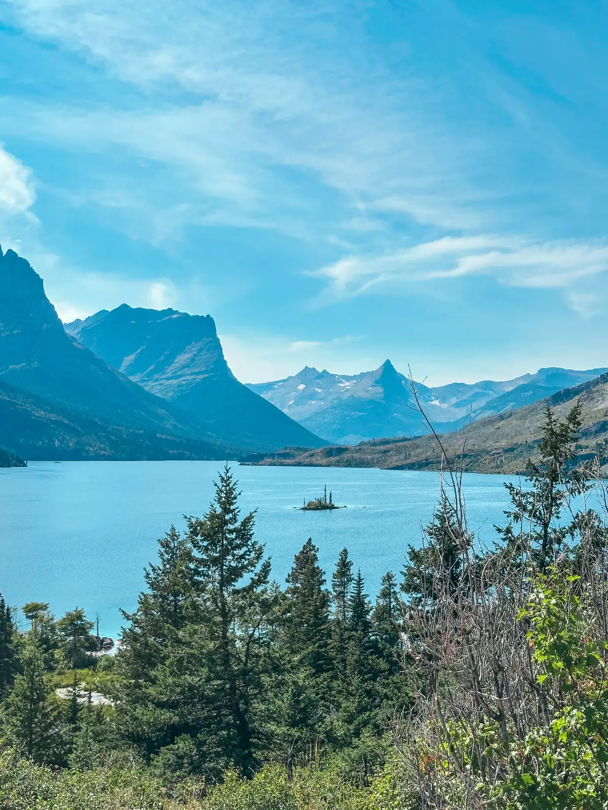 Wild Goose Island Lookout In Glacier National Park