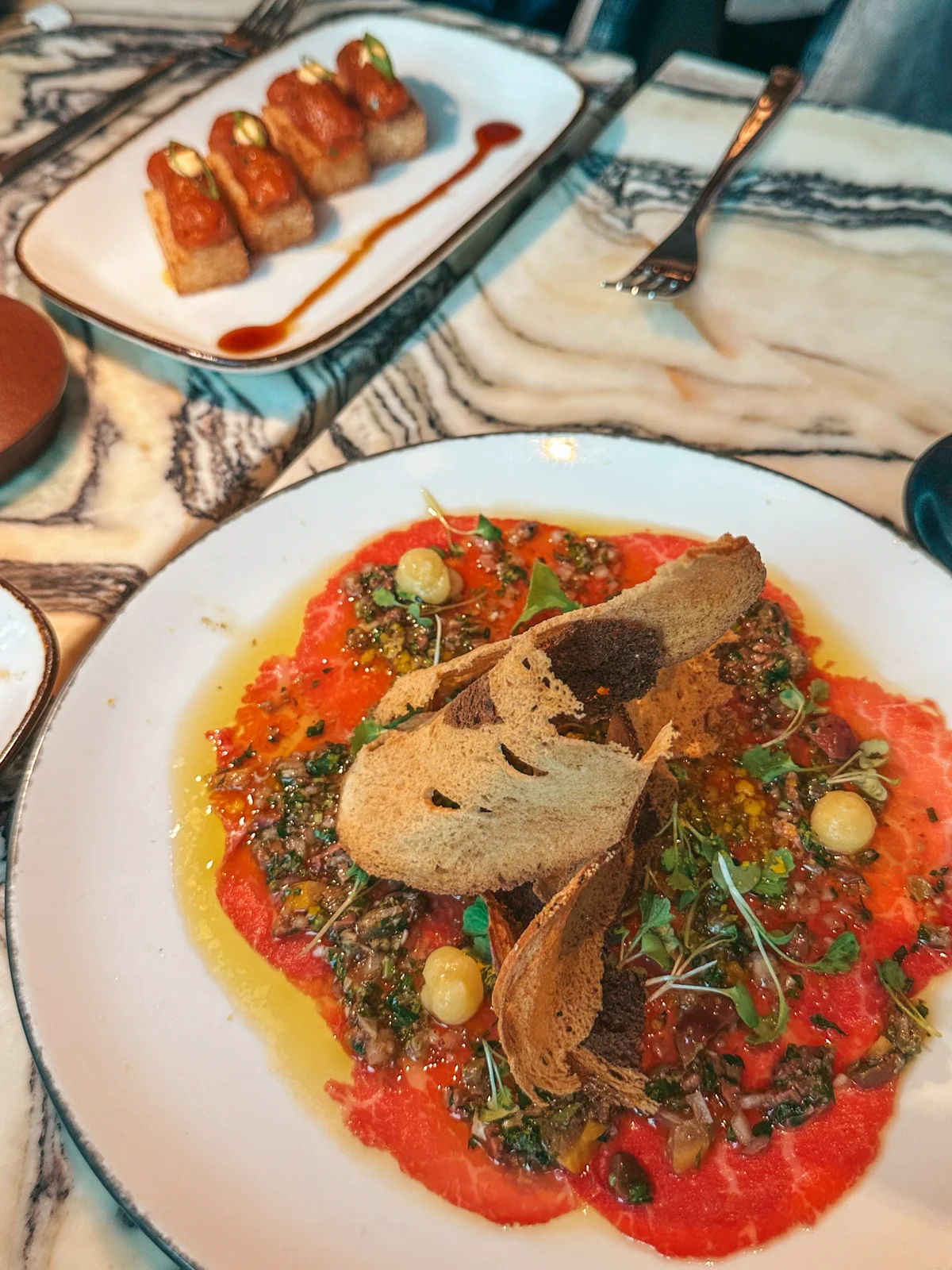 Beef Carpaccio From Union In Tampa