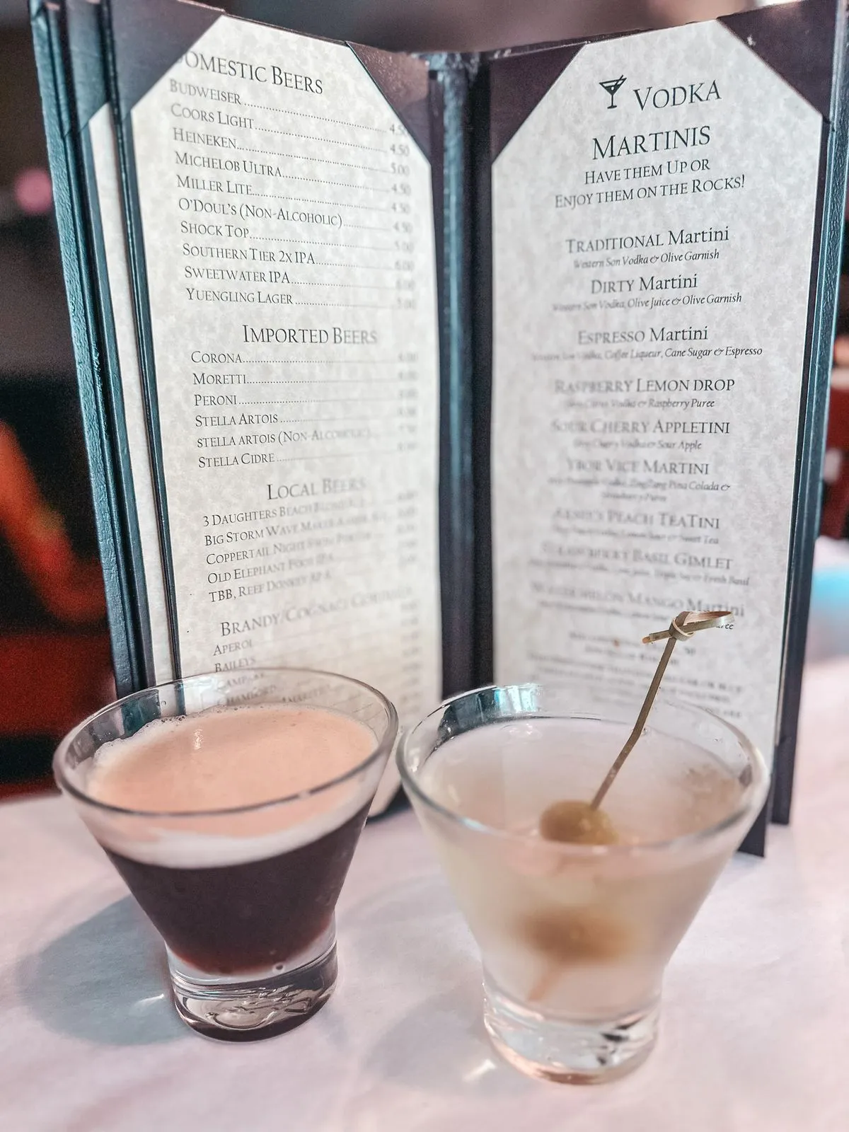 Berninis In Ybor Martinis