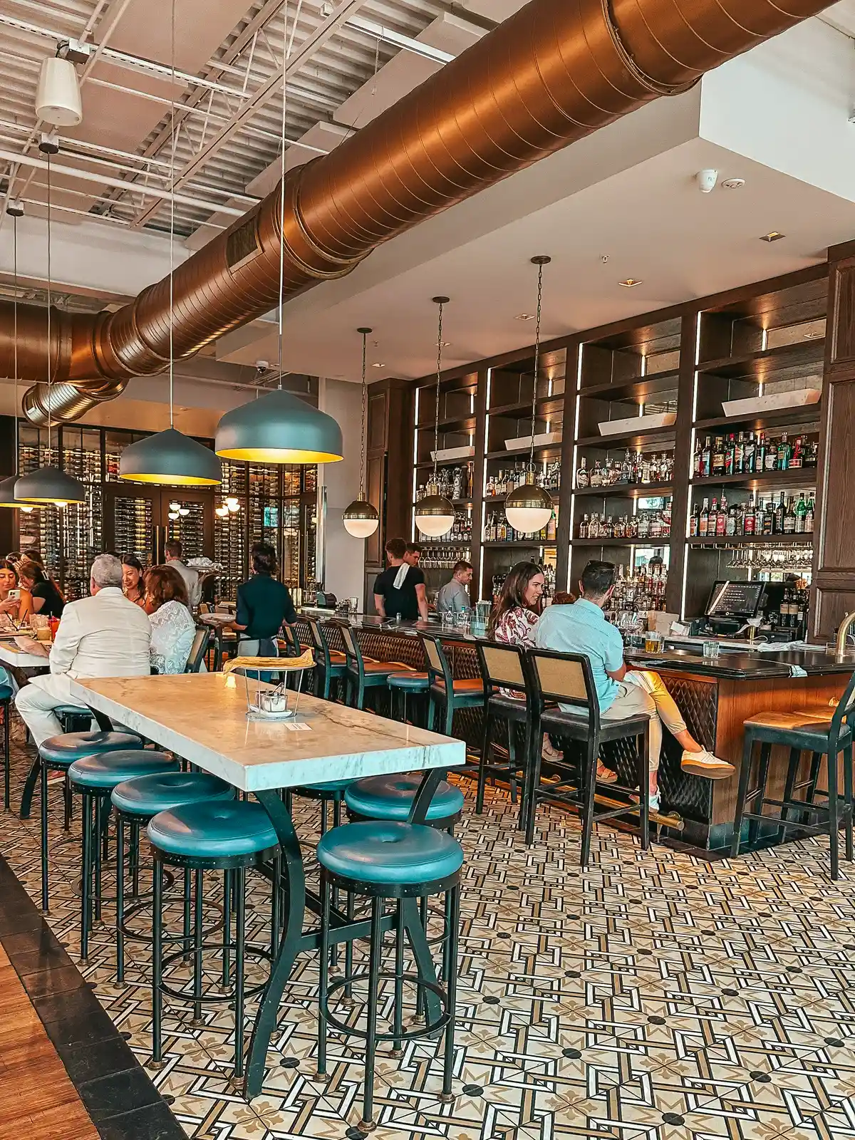 Brunch At Olivia In Tampa Dining Room Area